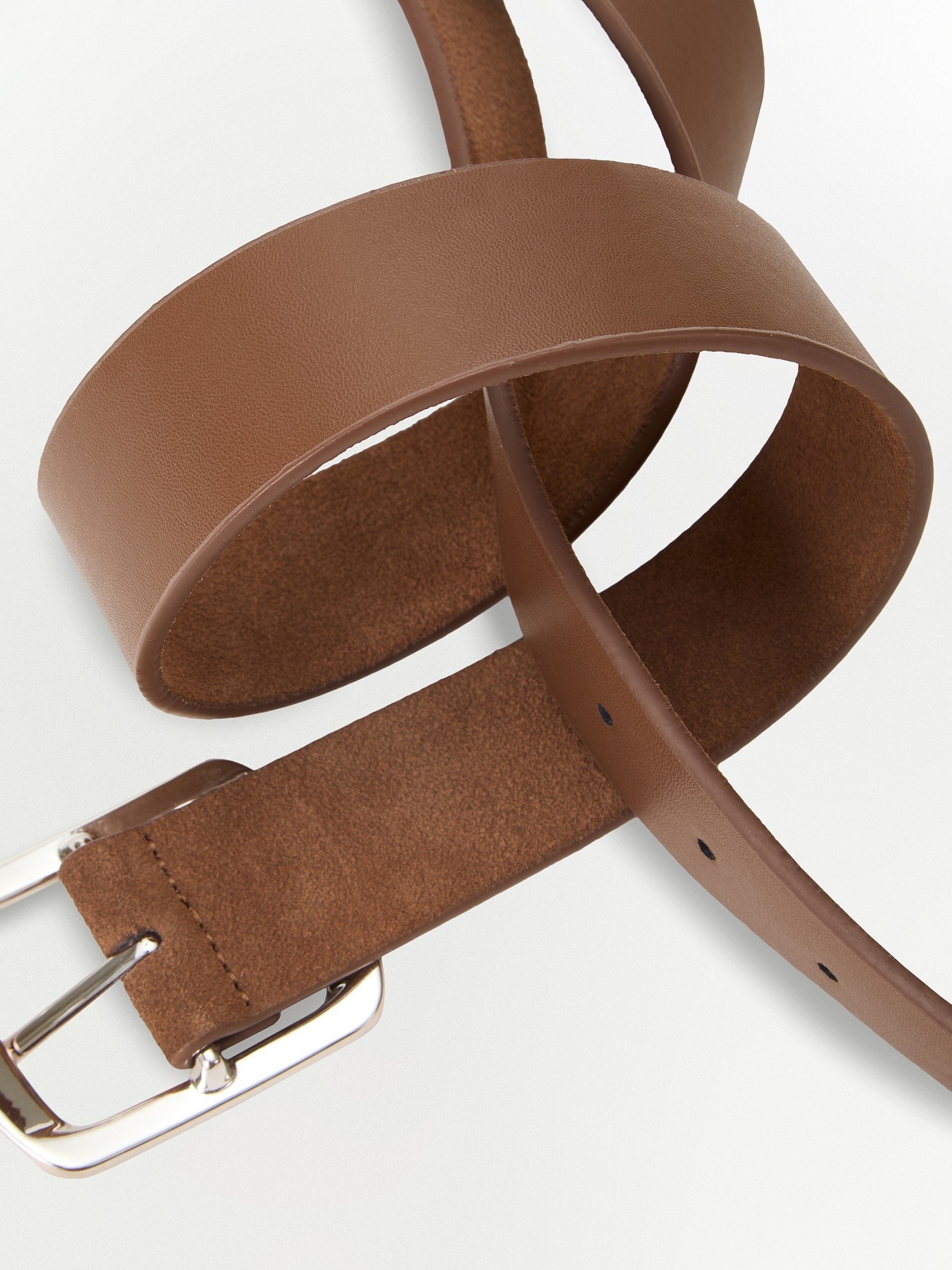 Ремень из натуральной замши