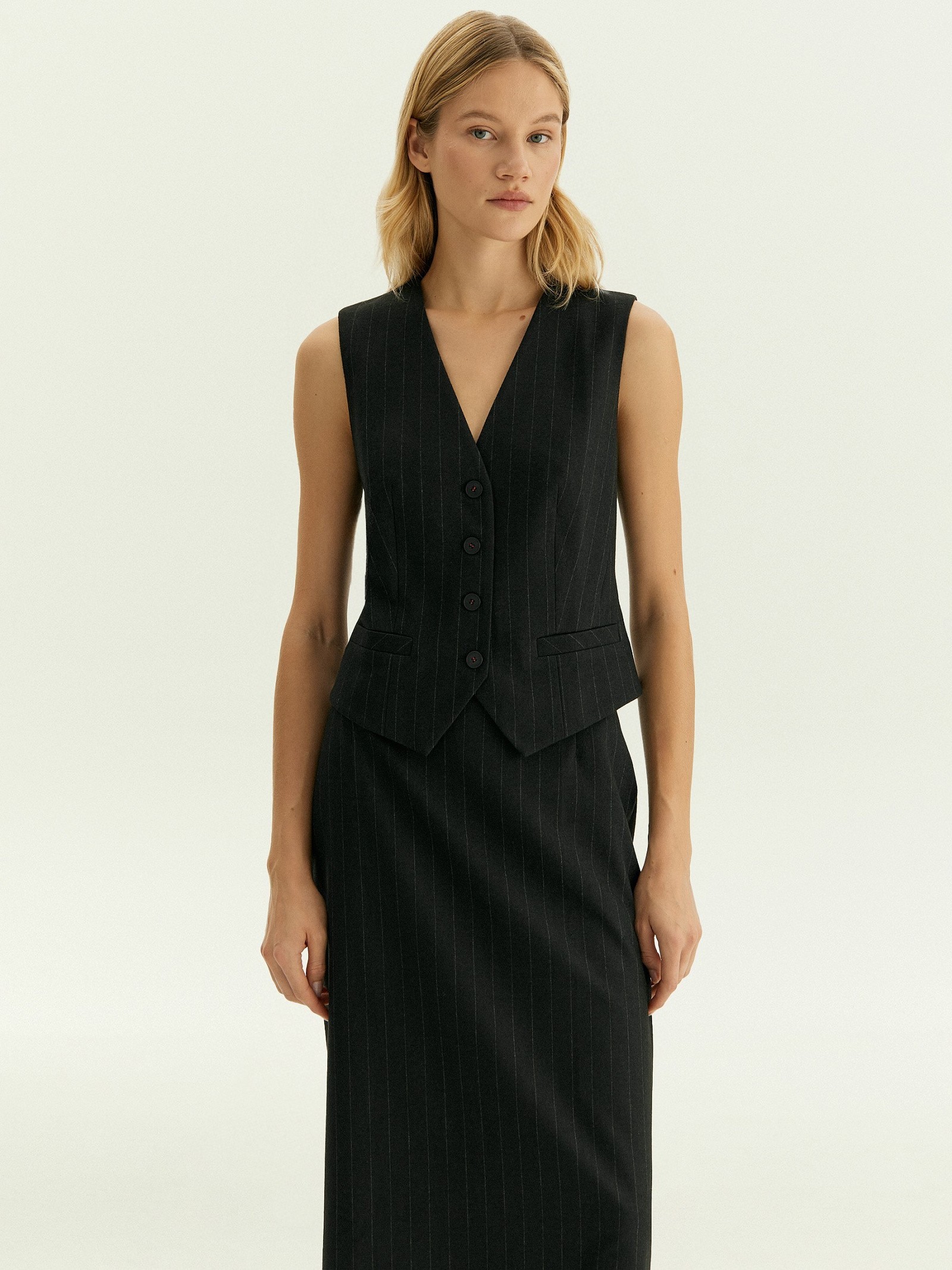 Юбка в полоску