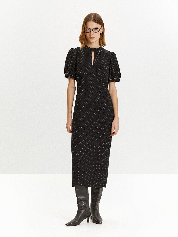 Платье в горох