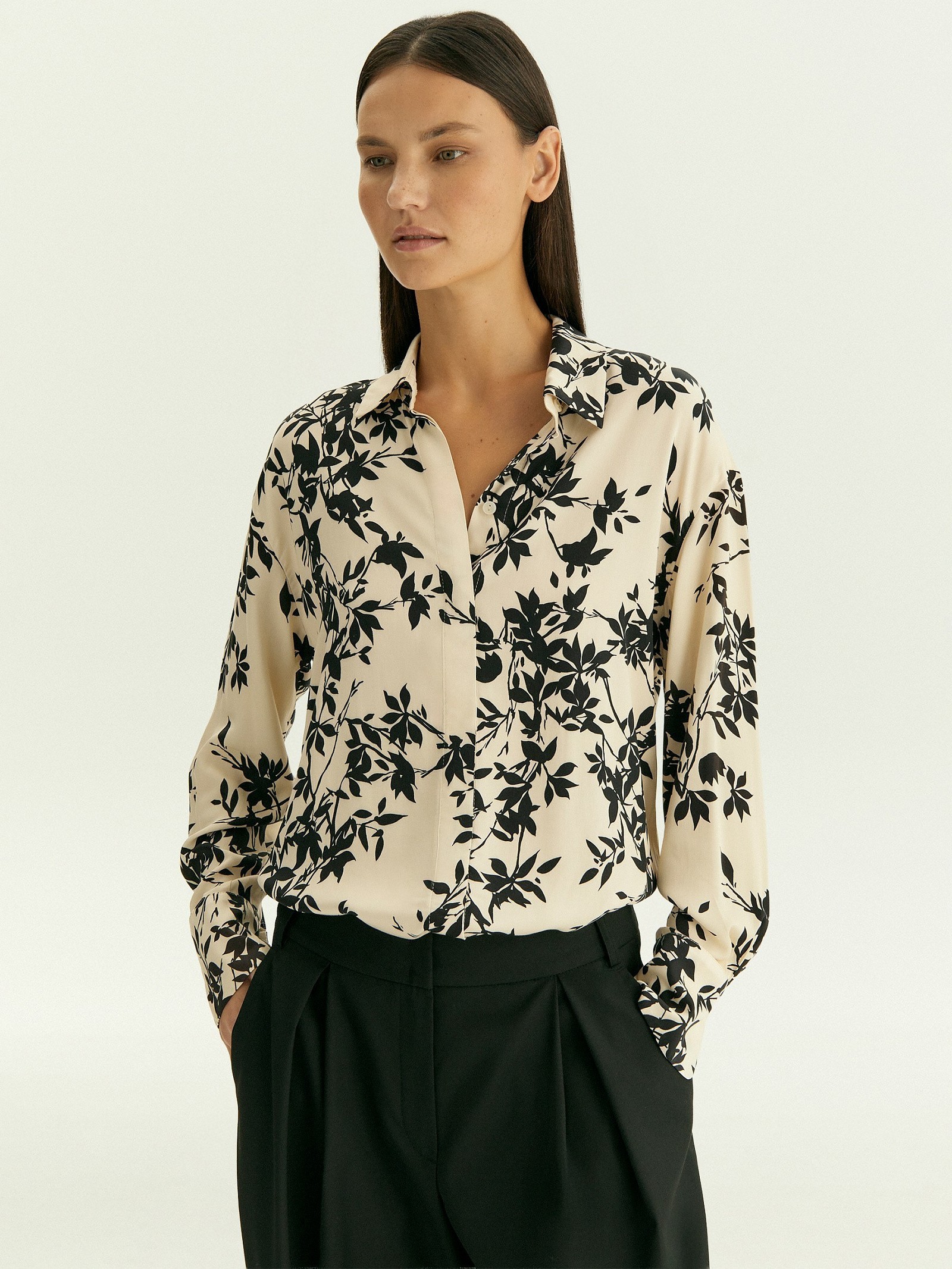 Рубашка из вискозы