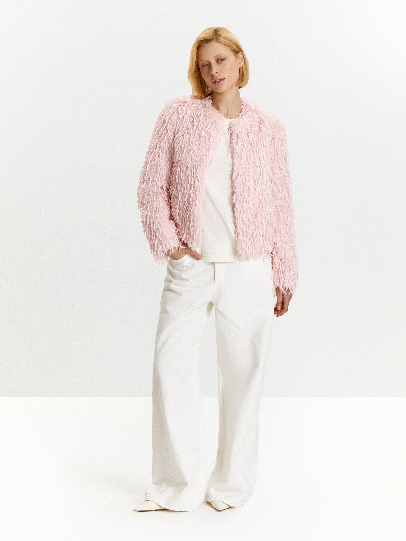 Жакет без лацканов