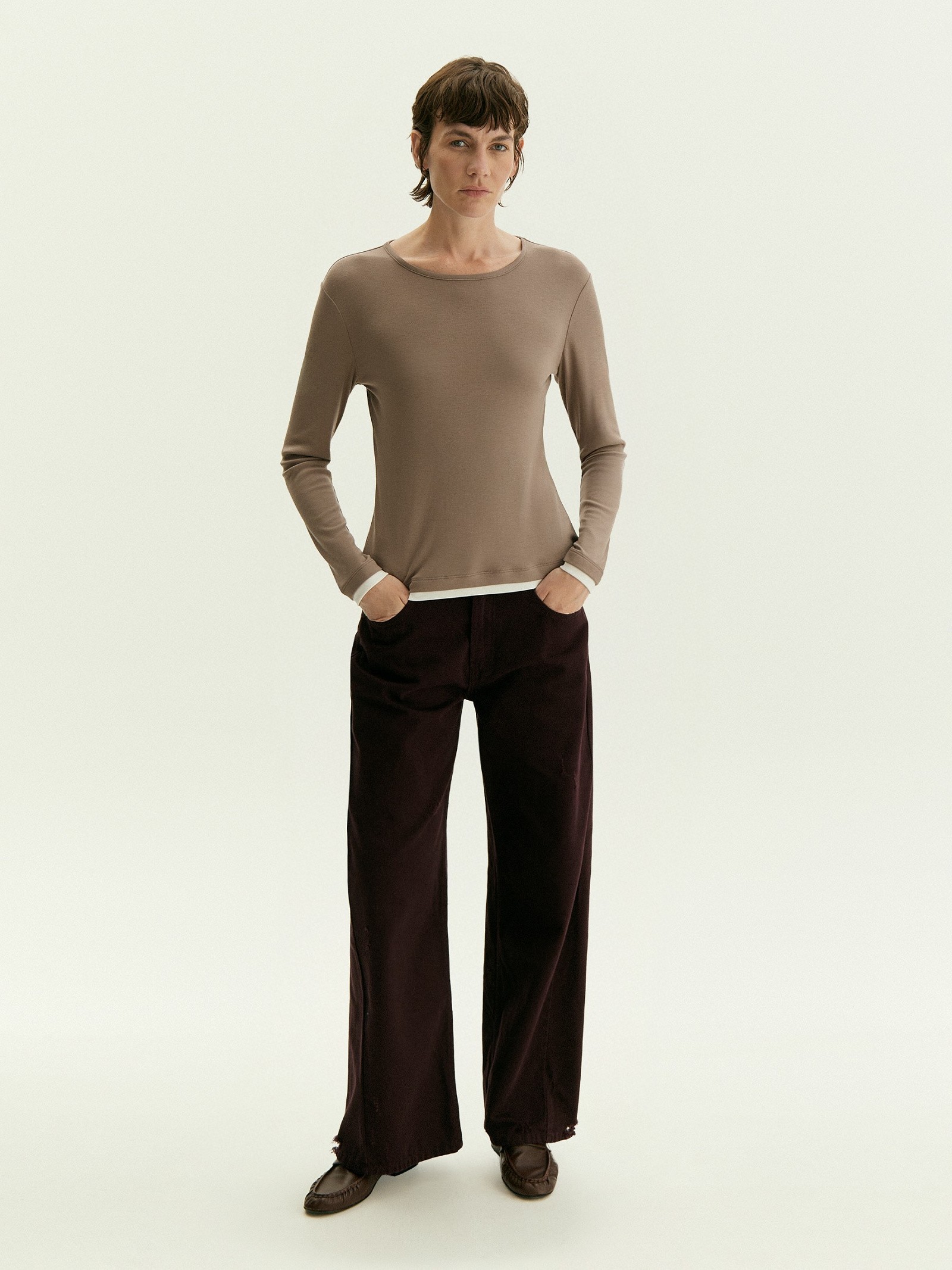 Джинсы Wide Leg 378