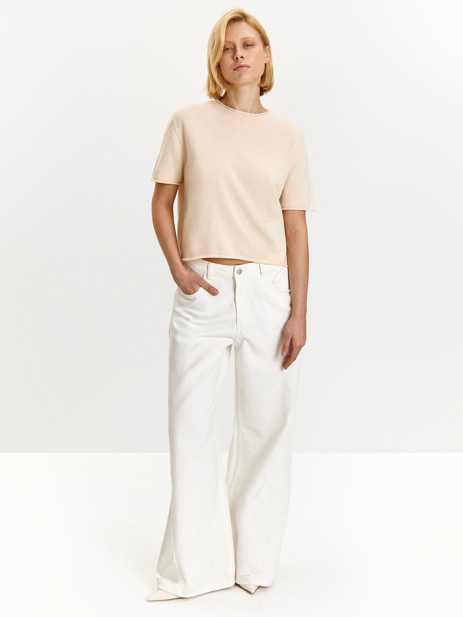 Трикотажная футболка из 100% хлопка