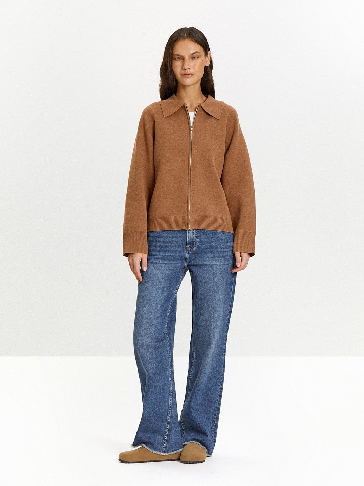 Кардиган с содержанием кашемира