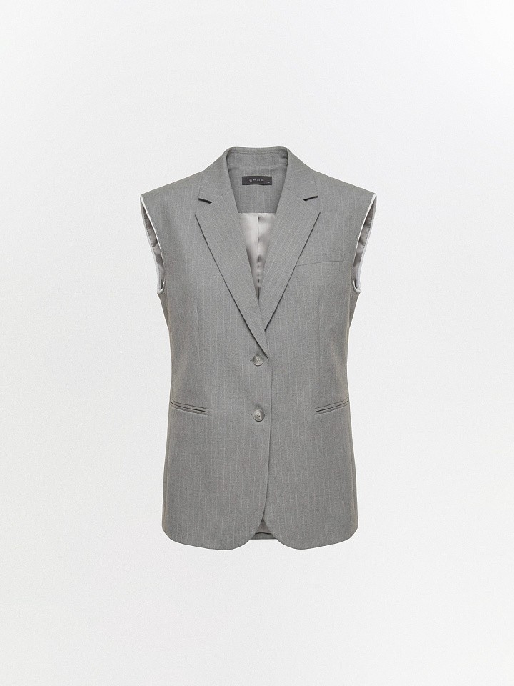 Жилет удлиненный