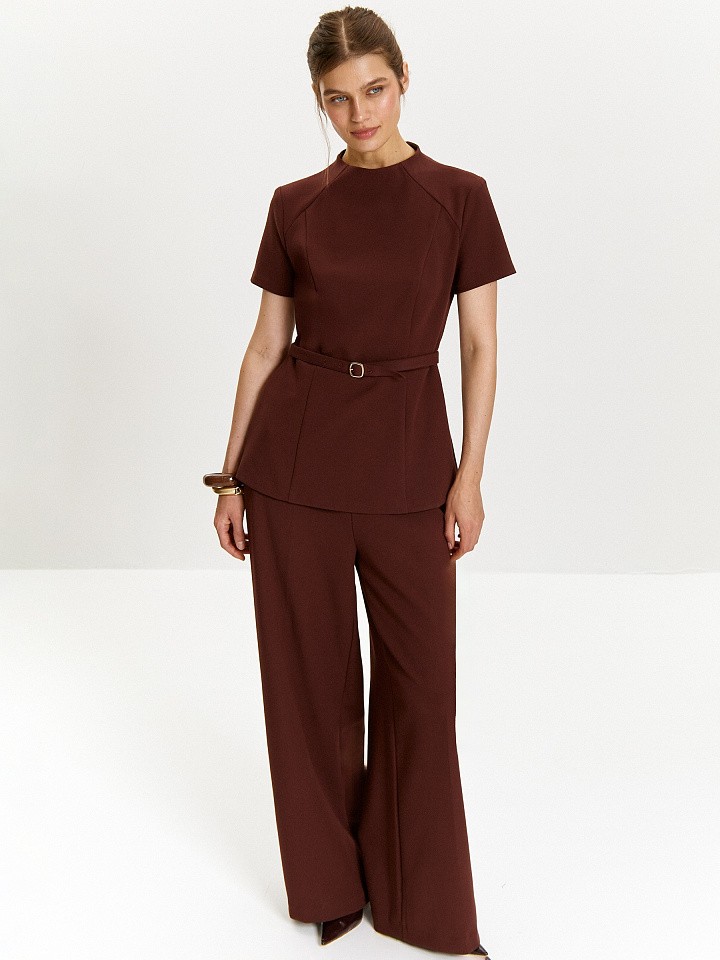 Брюки из костюмной шерсти