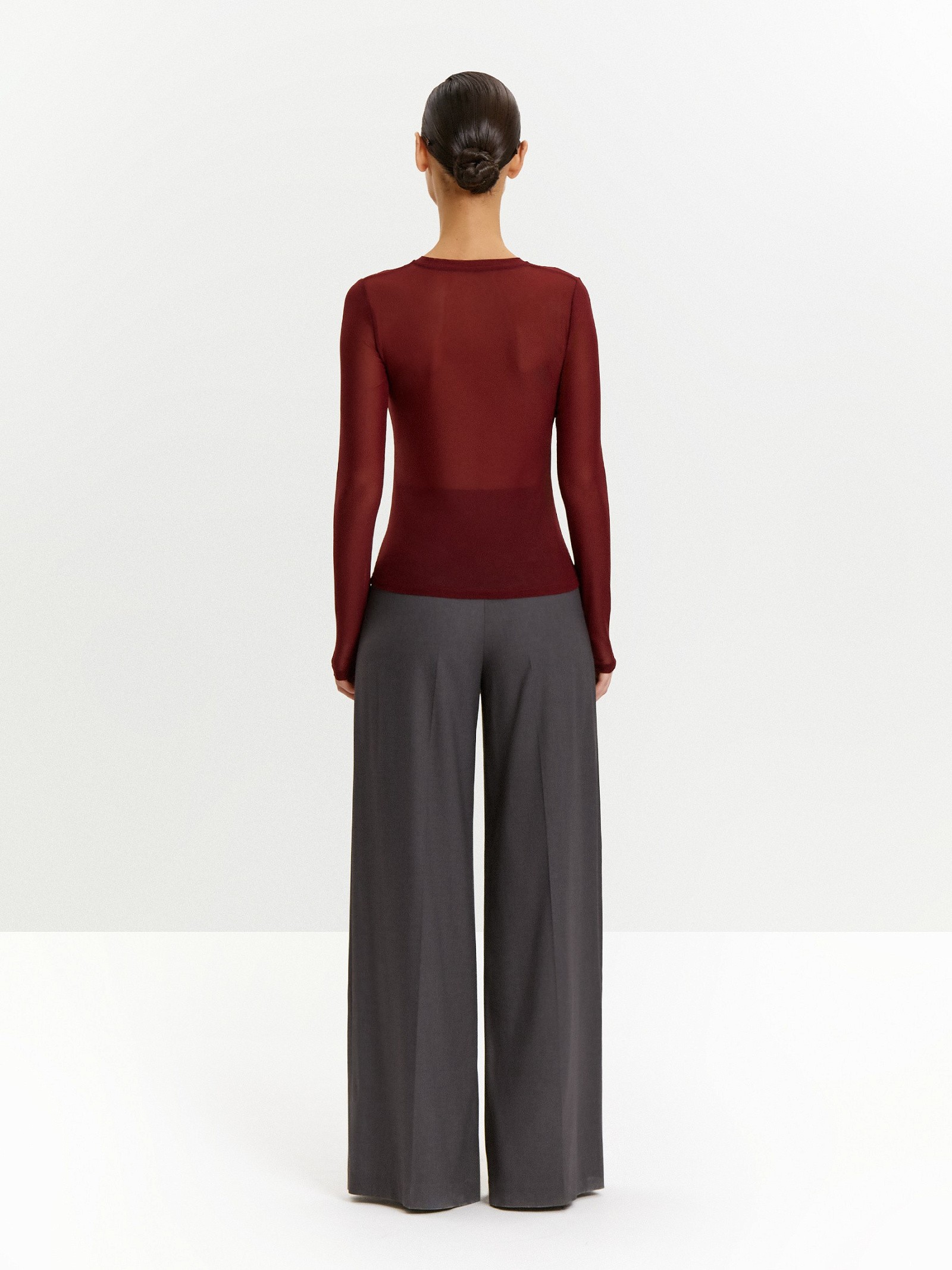 Облегающий лонгслив