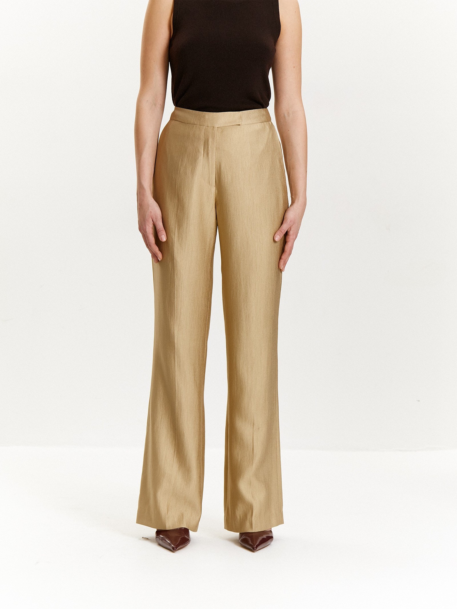 Брюки прямого кроя