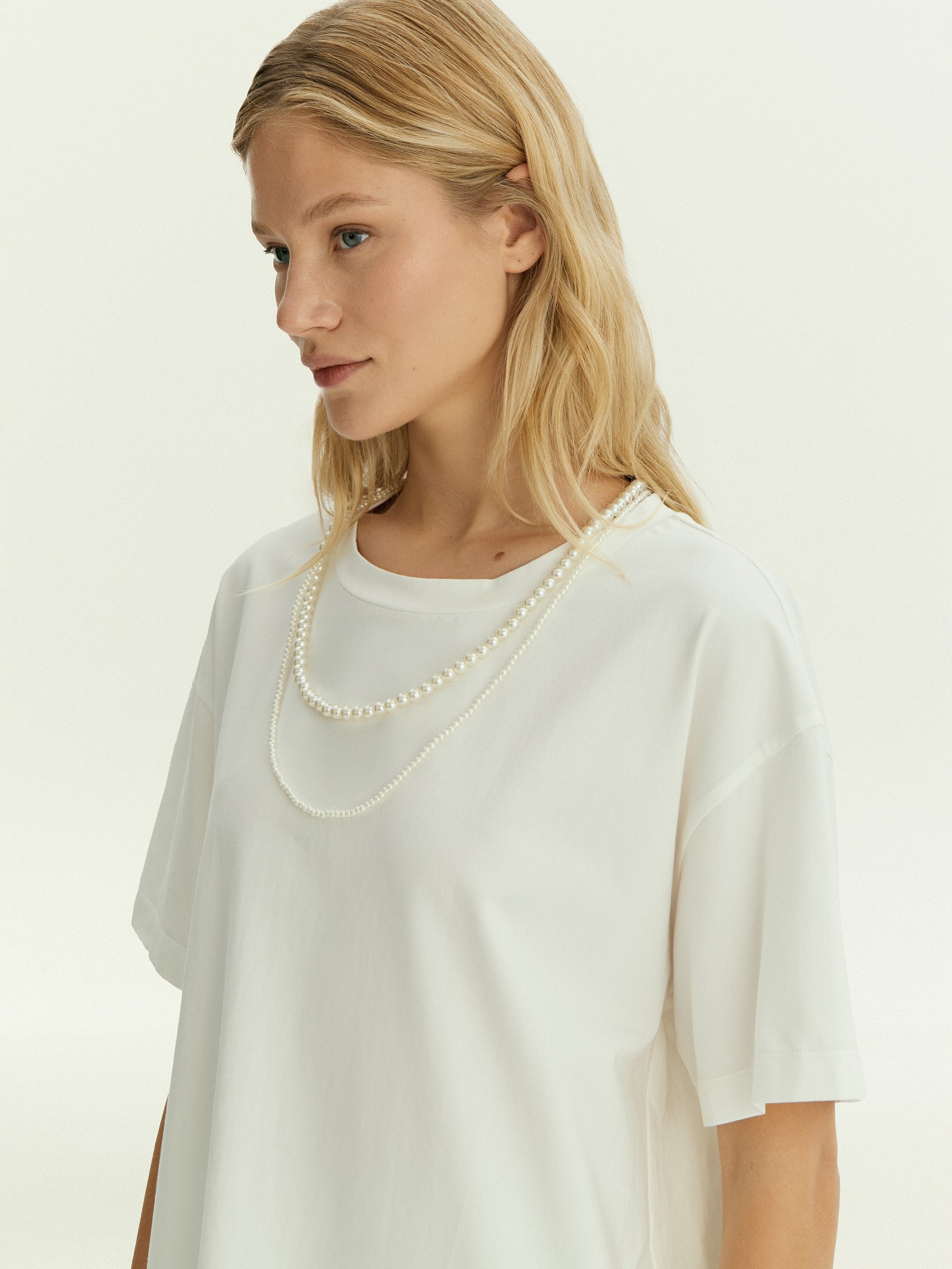 Футболка однотонная