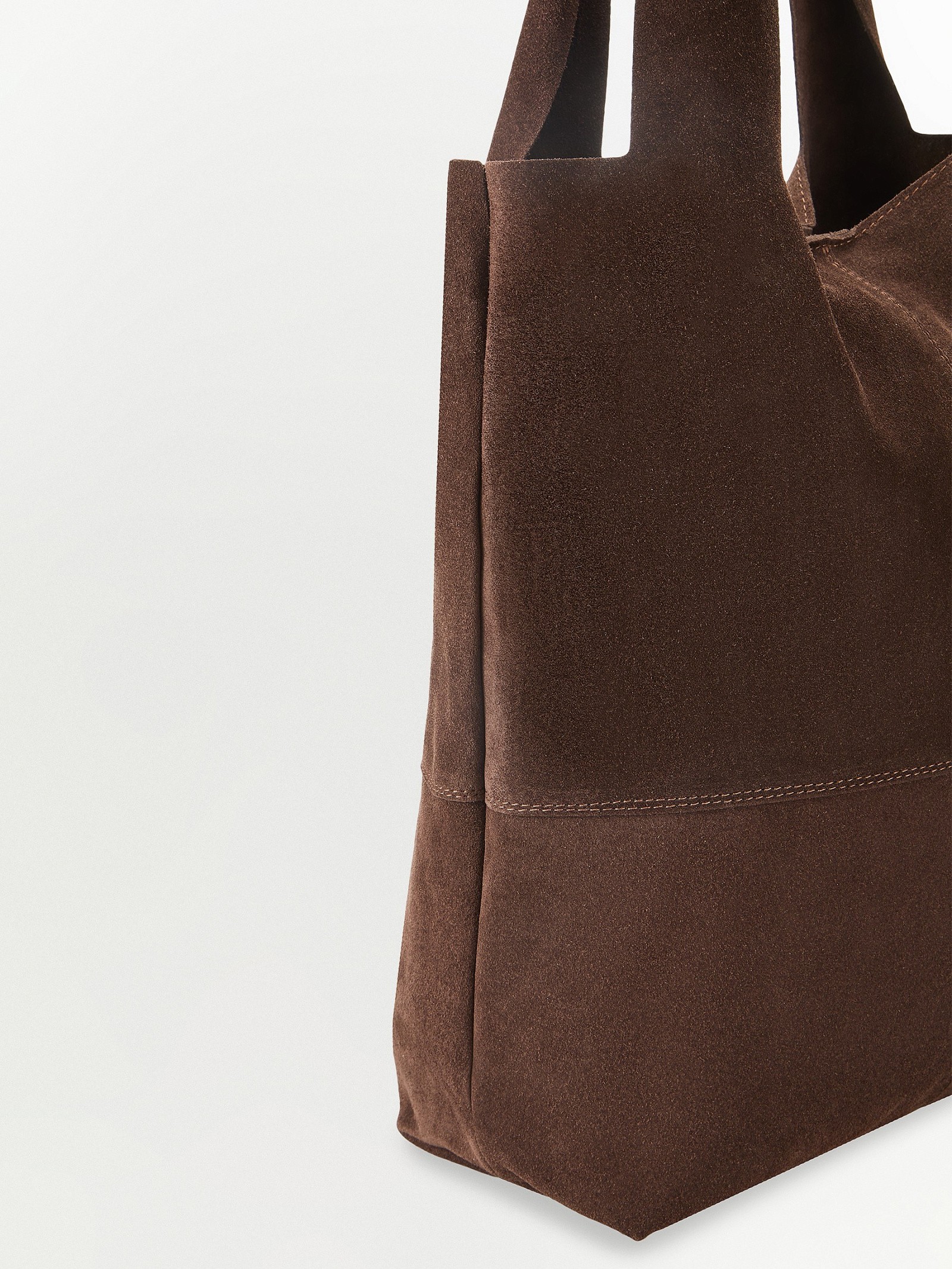 Сумка из натуральной замши