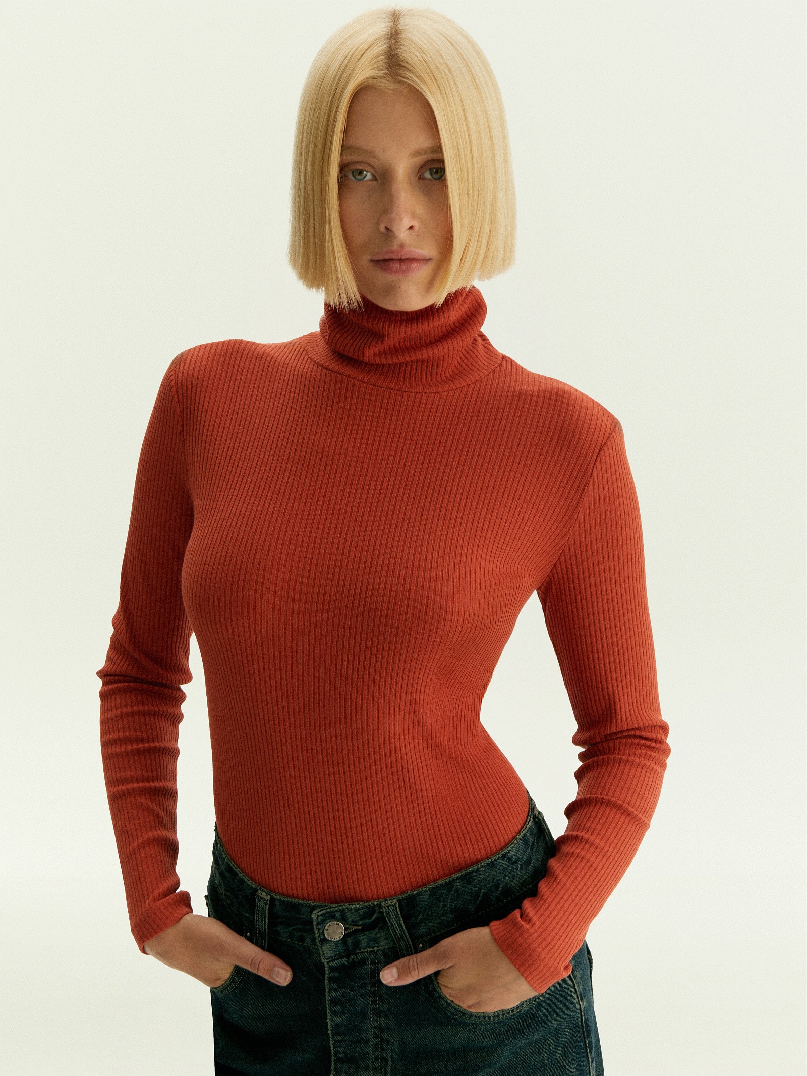 Водолазка из вискозы