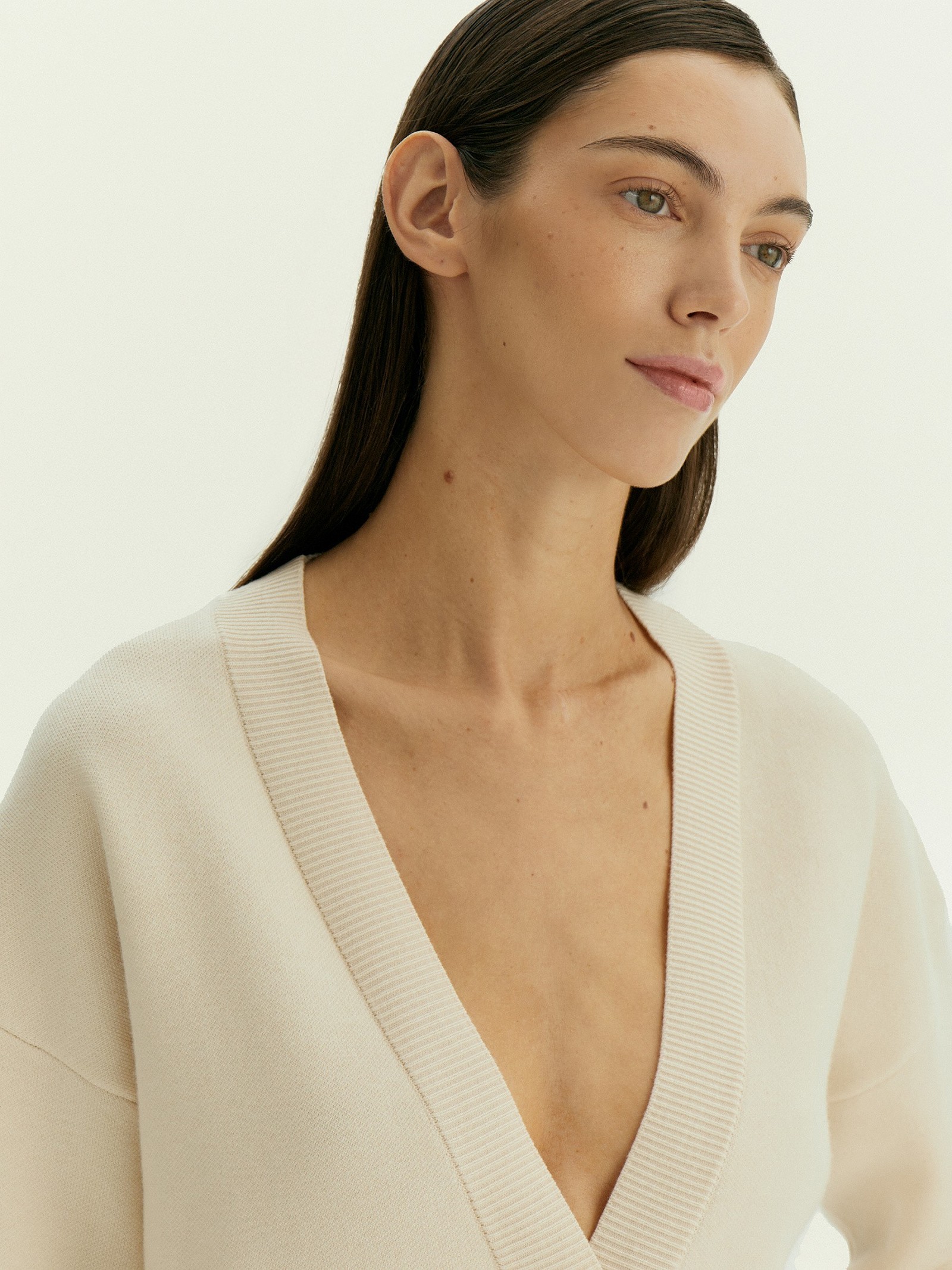 Кардиган из трикотажа