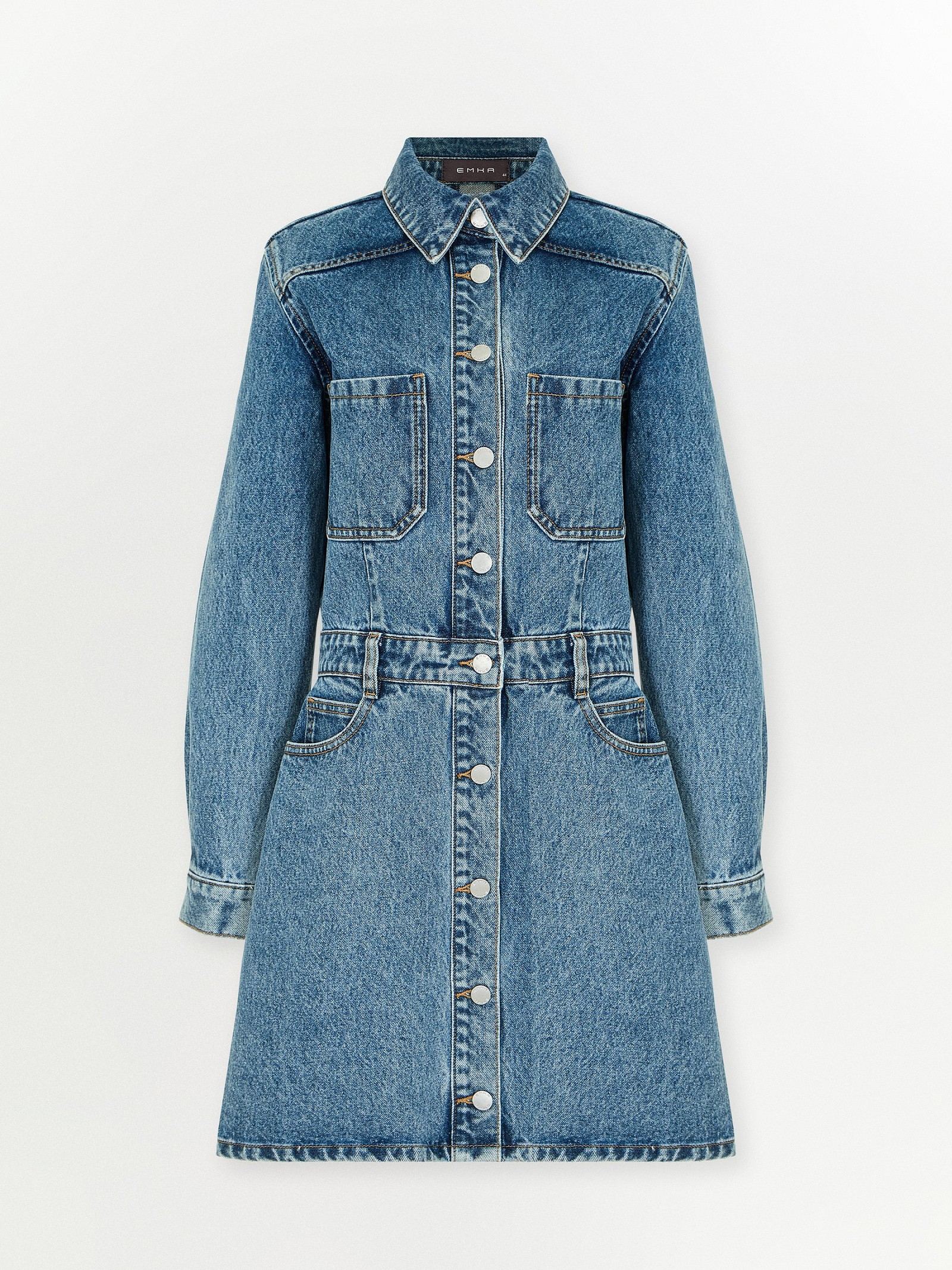 Джинсовое платье