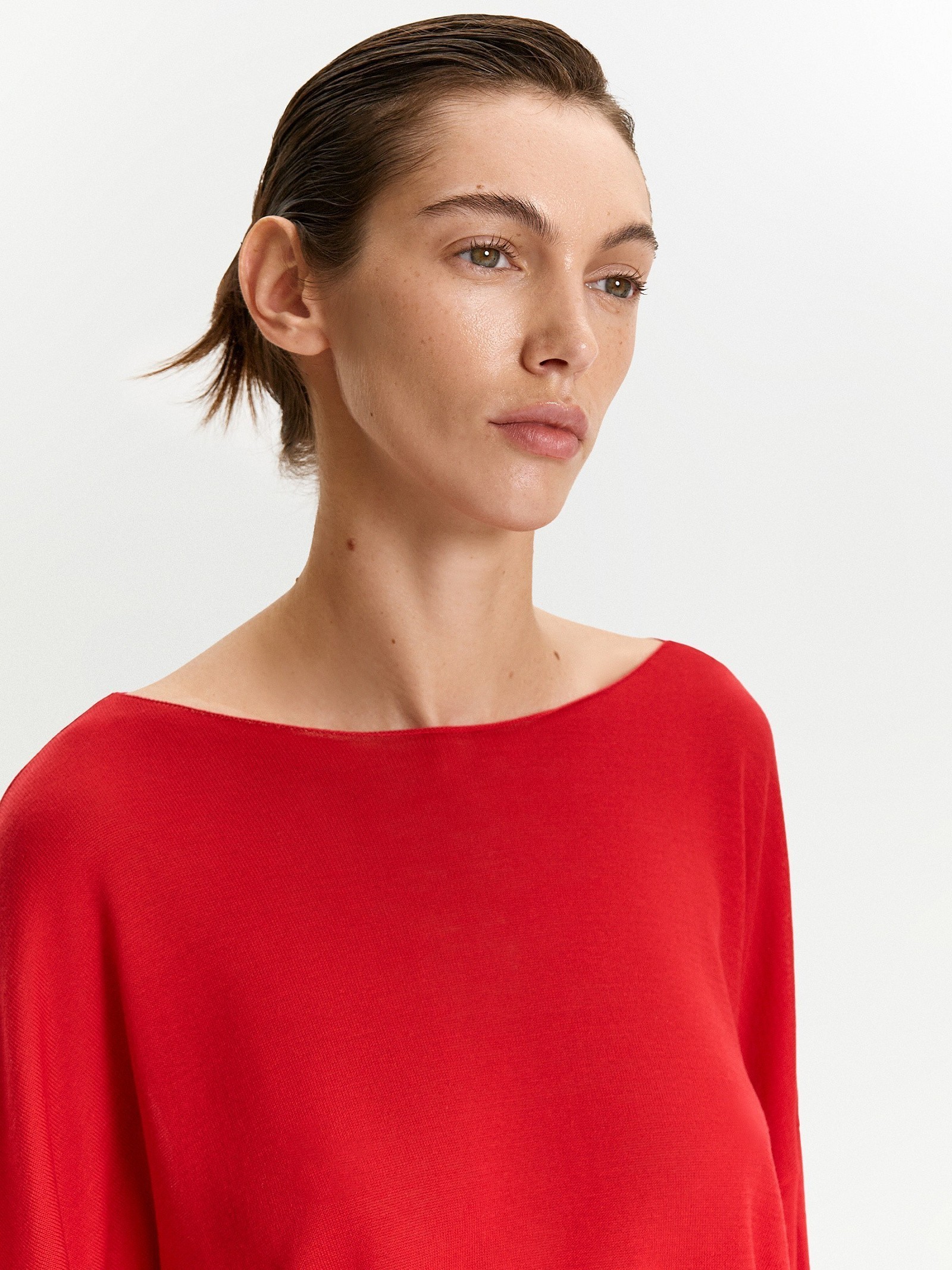 Джемпер с содержанием шелка