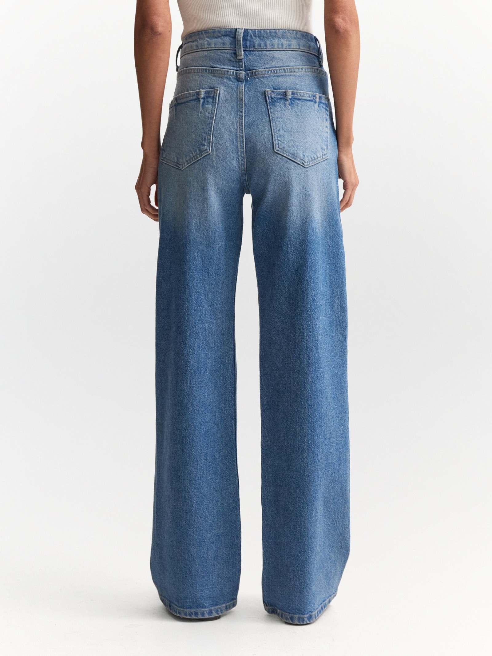 Джинсы Cropped Wide Leg 520