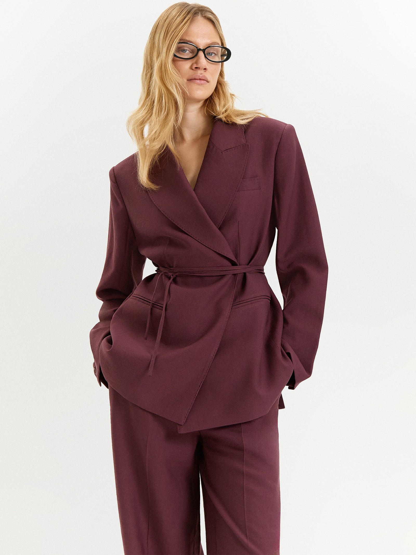 Жакет прямого кроя