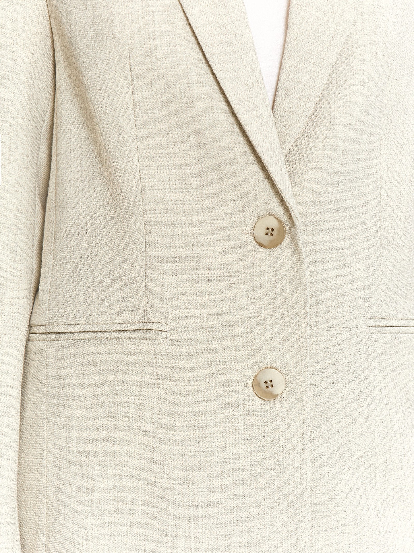 Жакет однотонный