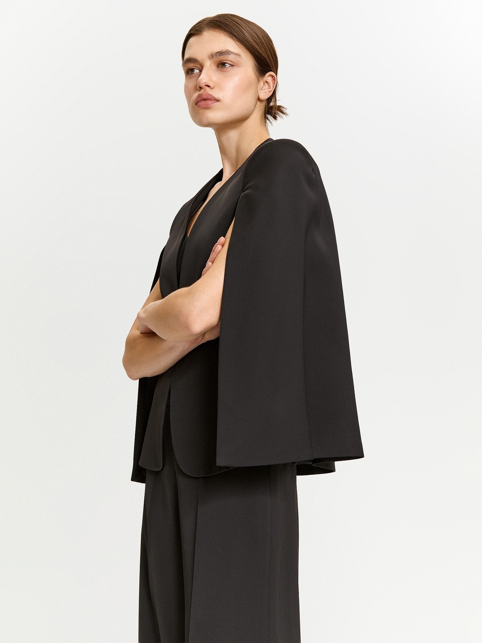 Жакет без лацканов