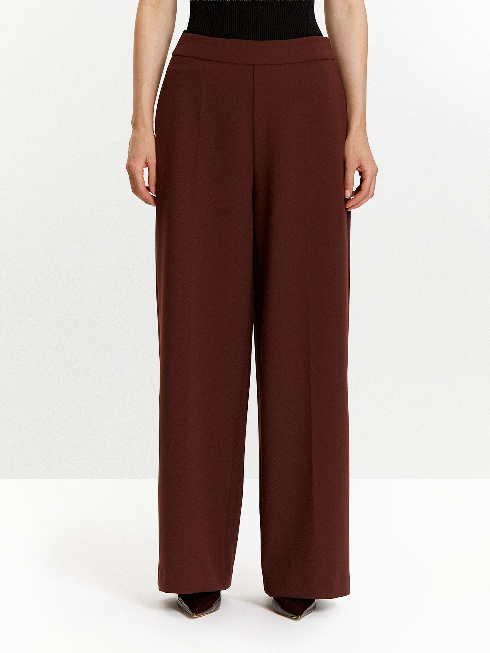 Брюки из костюмной шерсти