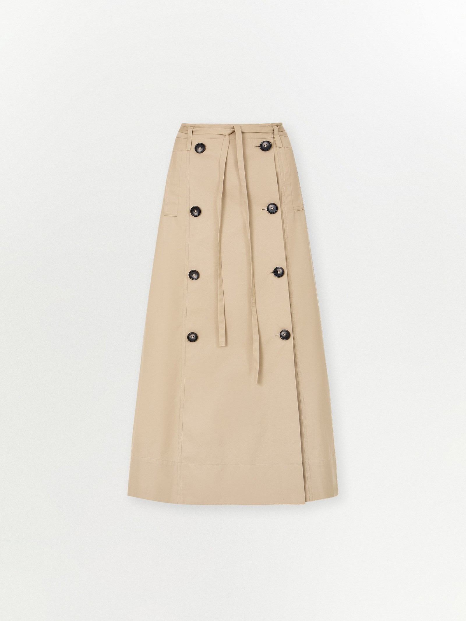 Юбка а-силуэта с пуговицами