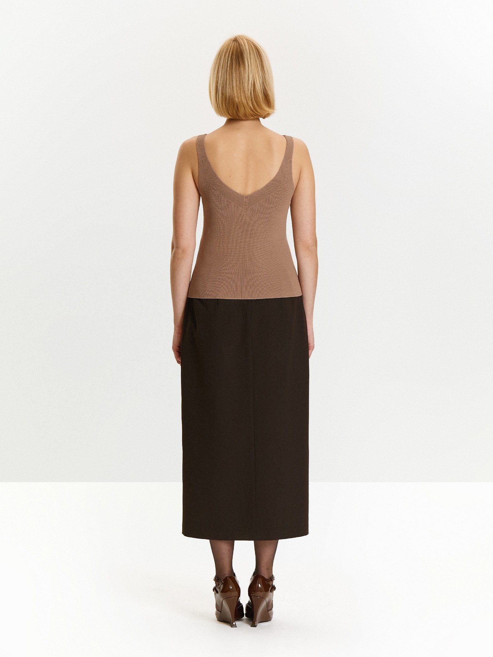 Трикотажный топ