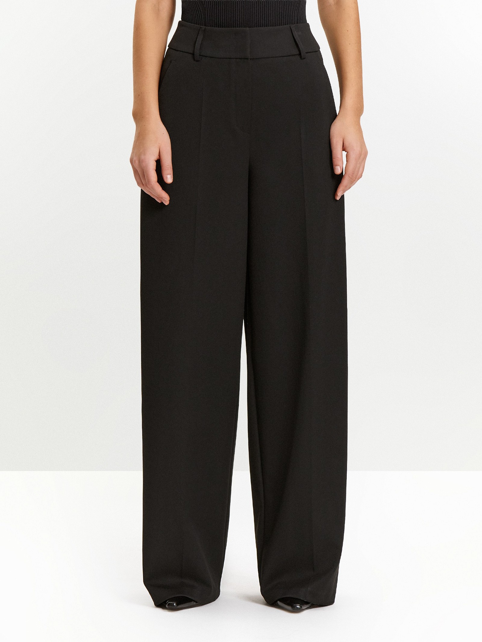 Брюки из костюмной шерсти