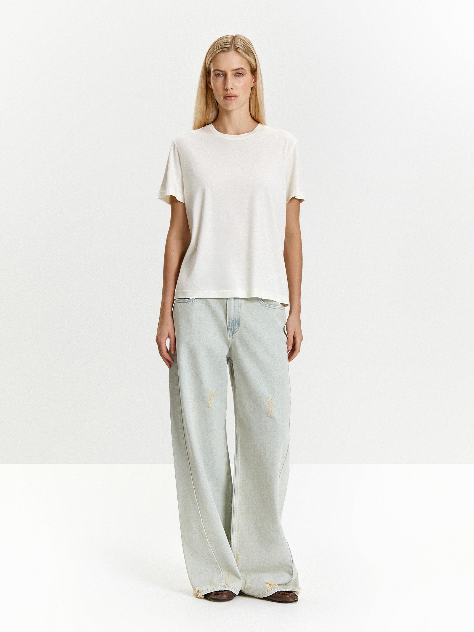 Джинсы Wide Leg 378