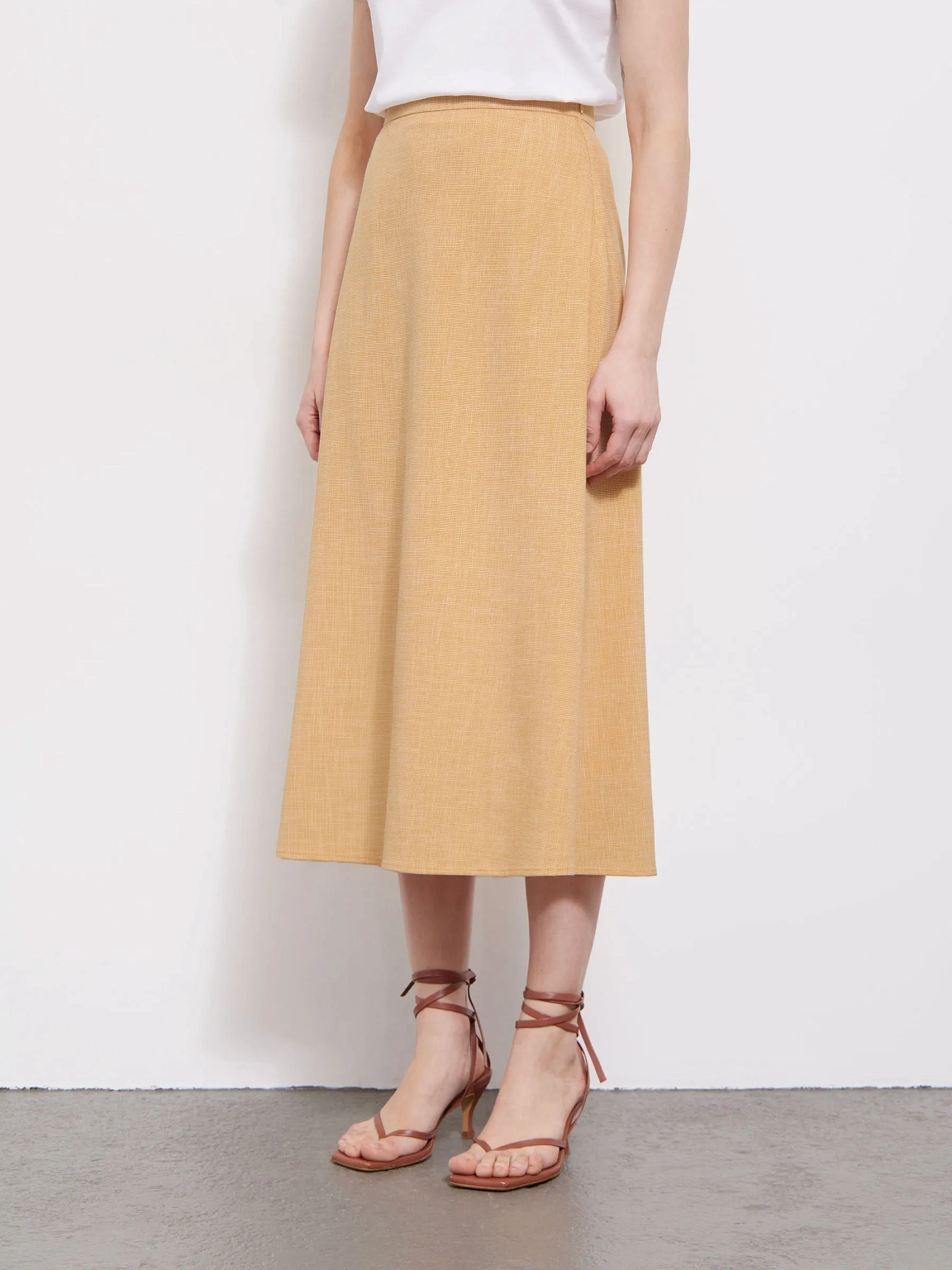 Юбка с поясом