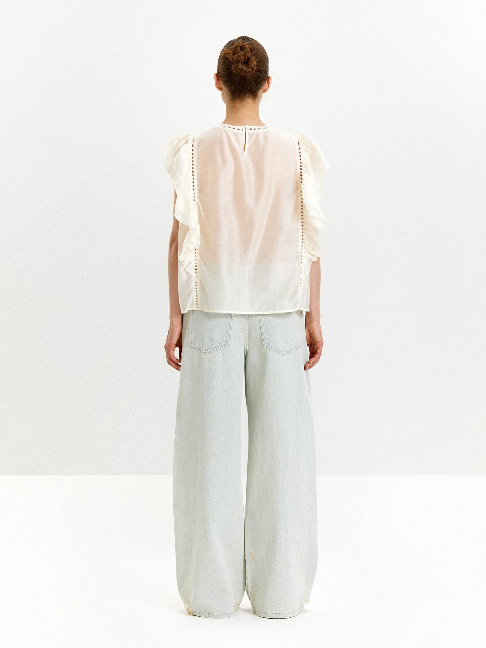 Блуза из тенсела