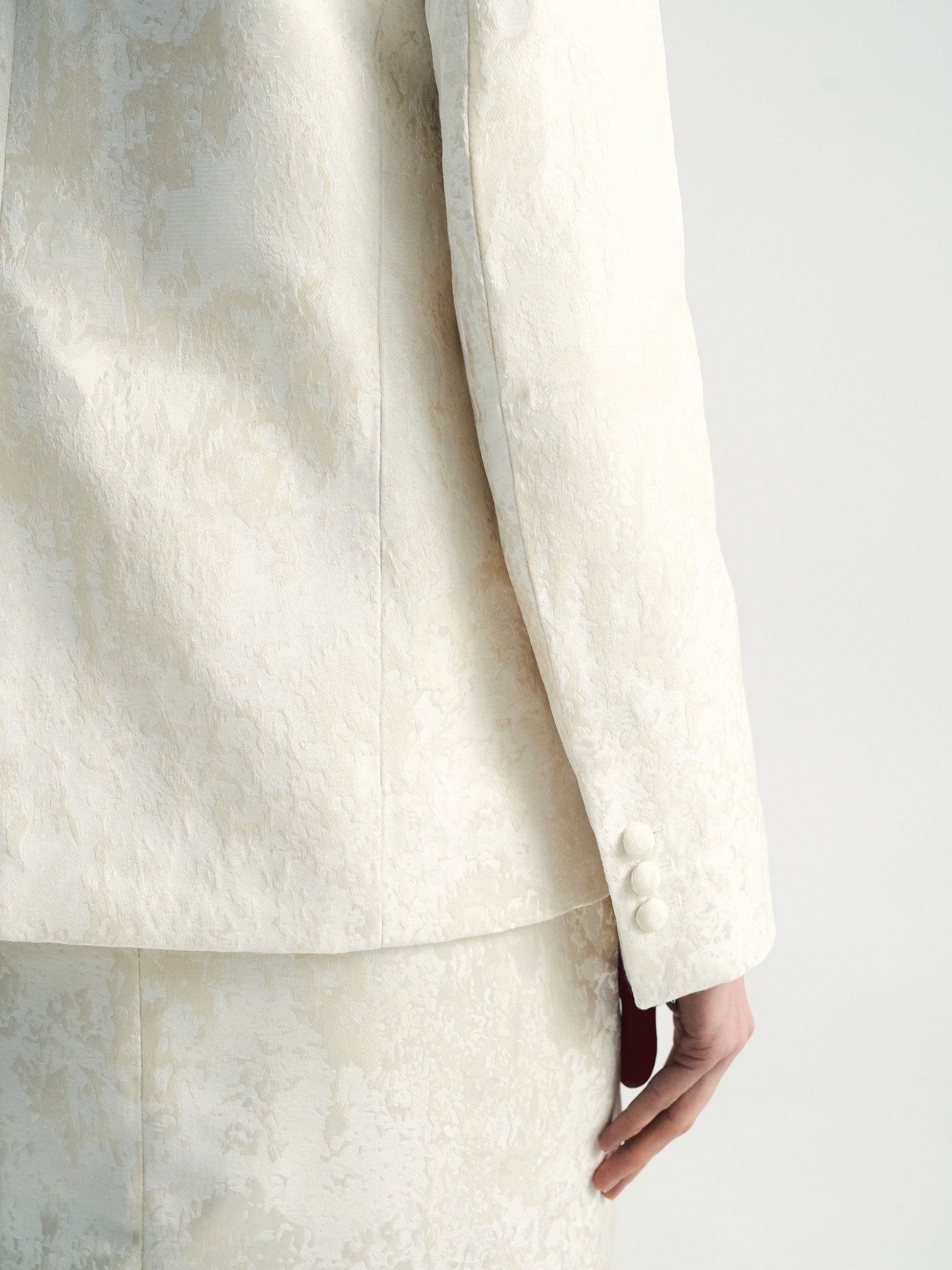 Жакет из жаккарда