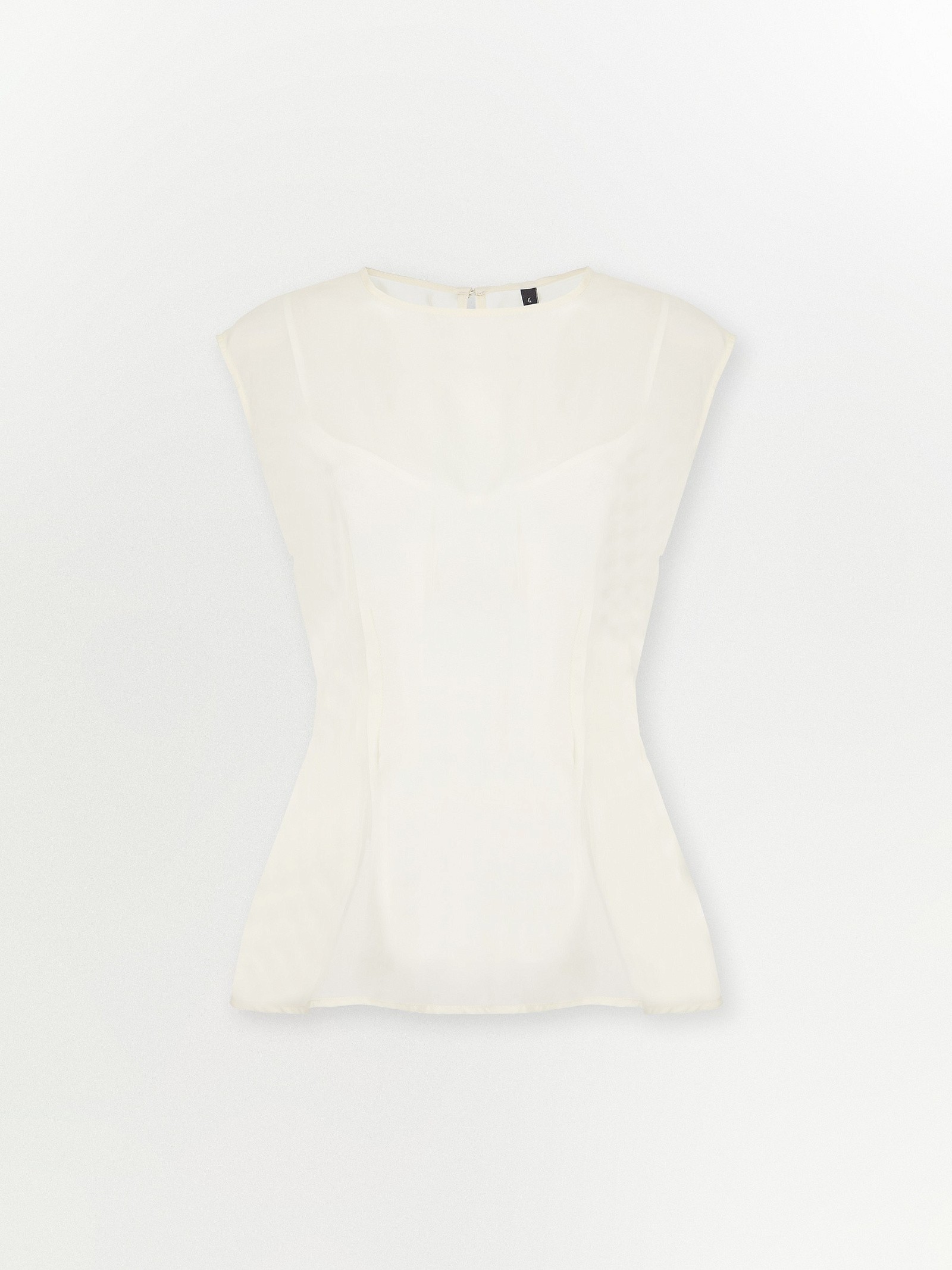 Блузка однотонная