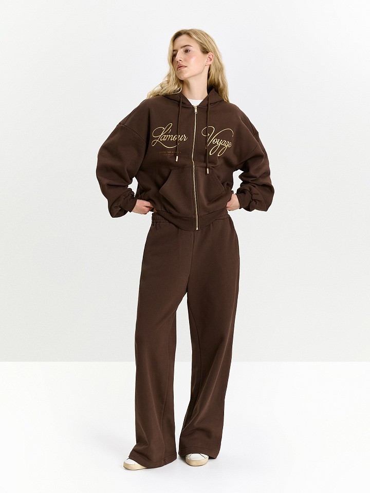 Брюки прямого кроя