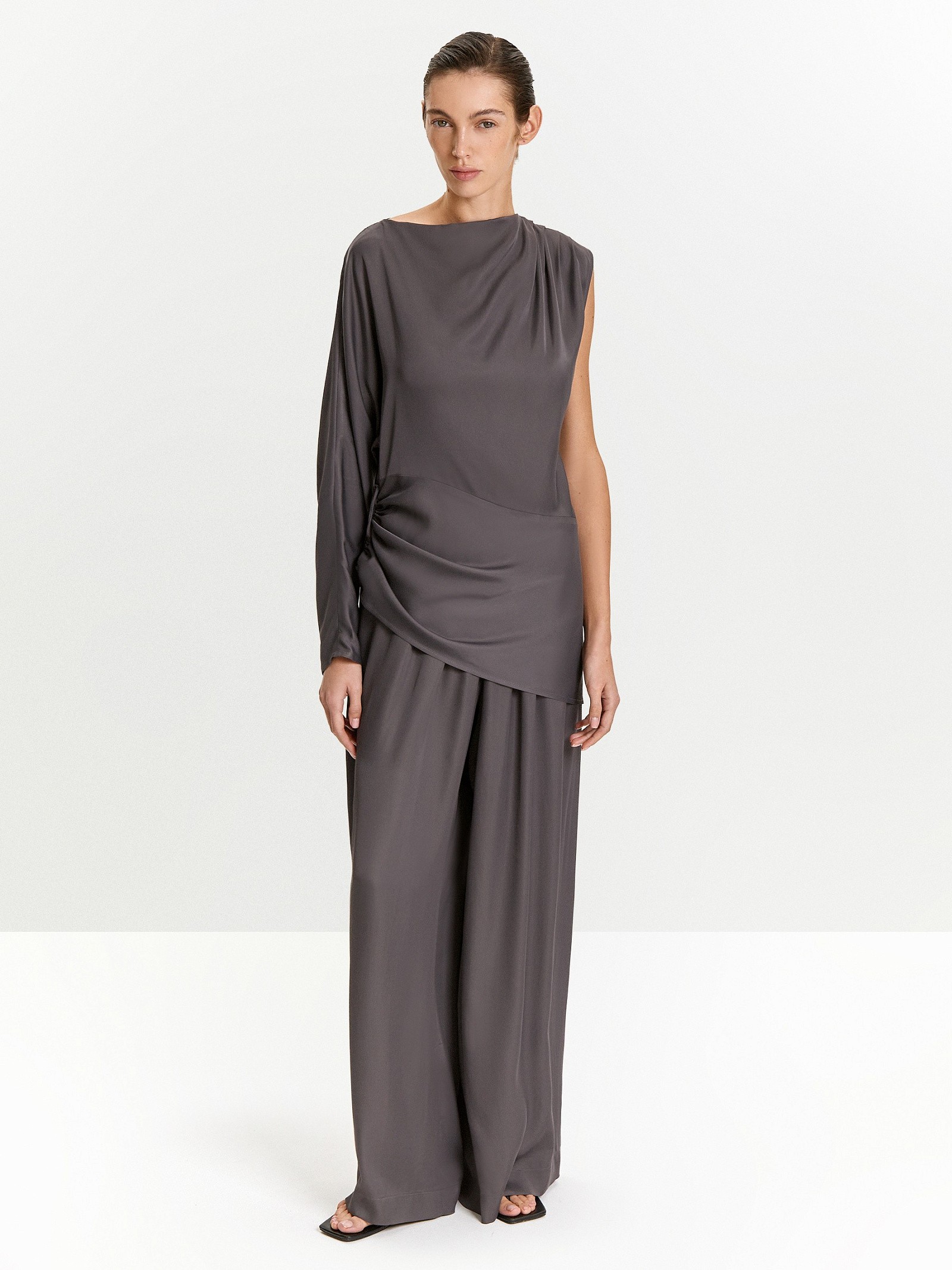 Блузка с длинным рукавом