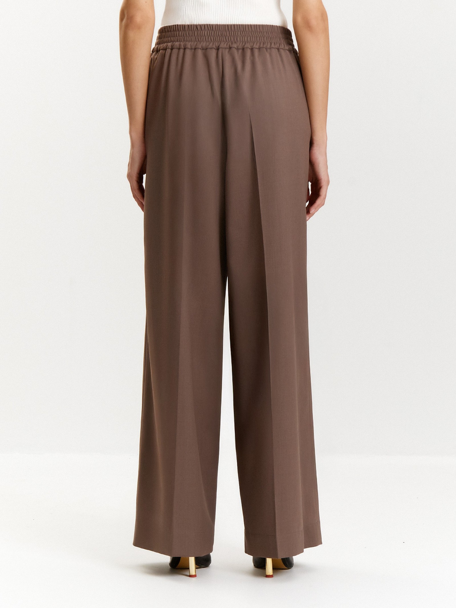 Брюки широкого кроя