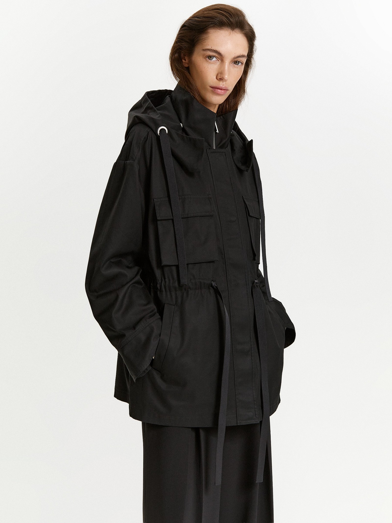 Плащ из хлопка