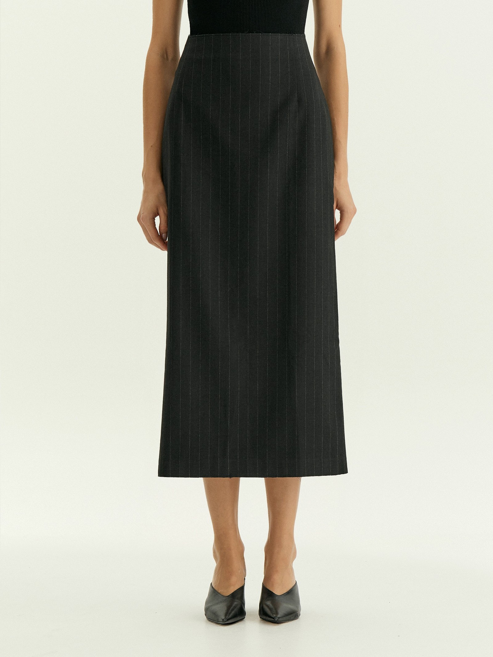 Юбка в полоску