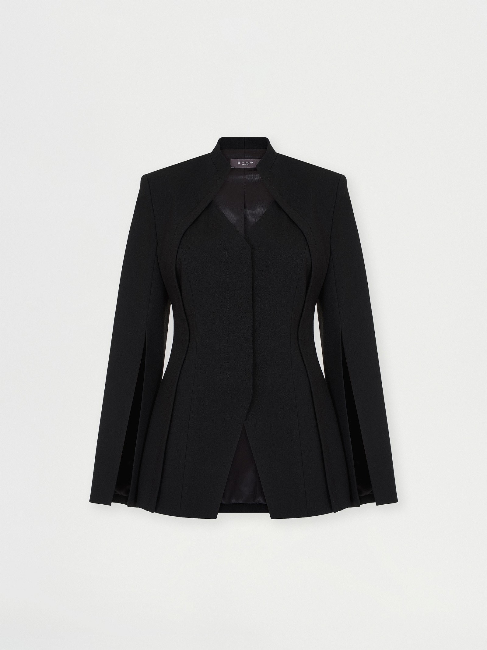 Жакет без лацканов