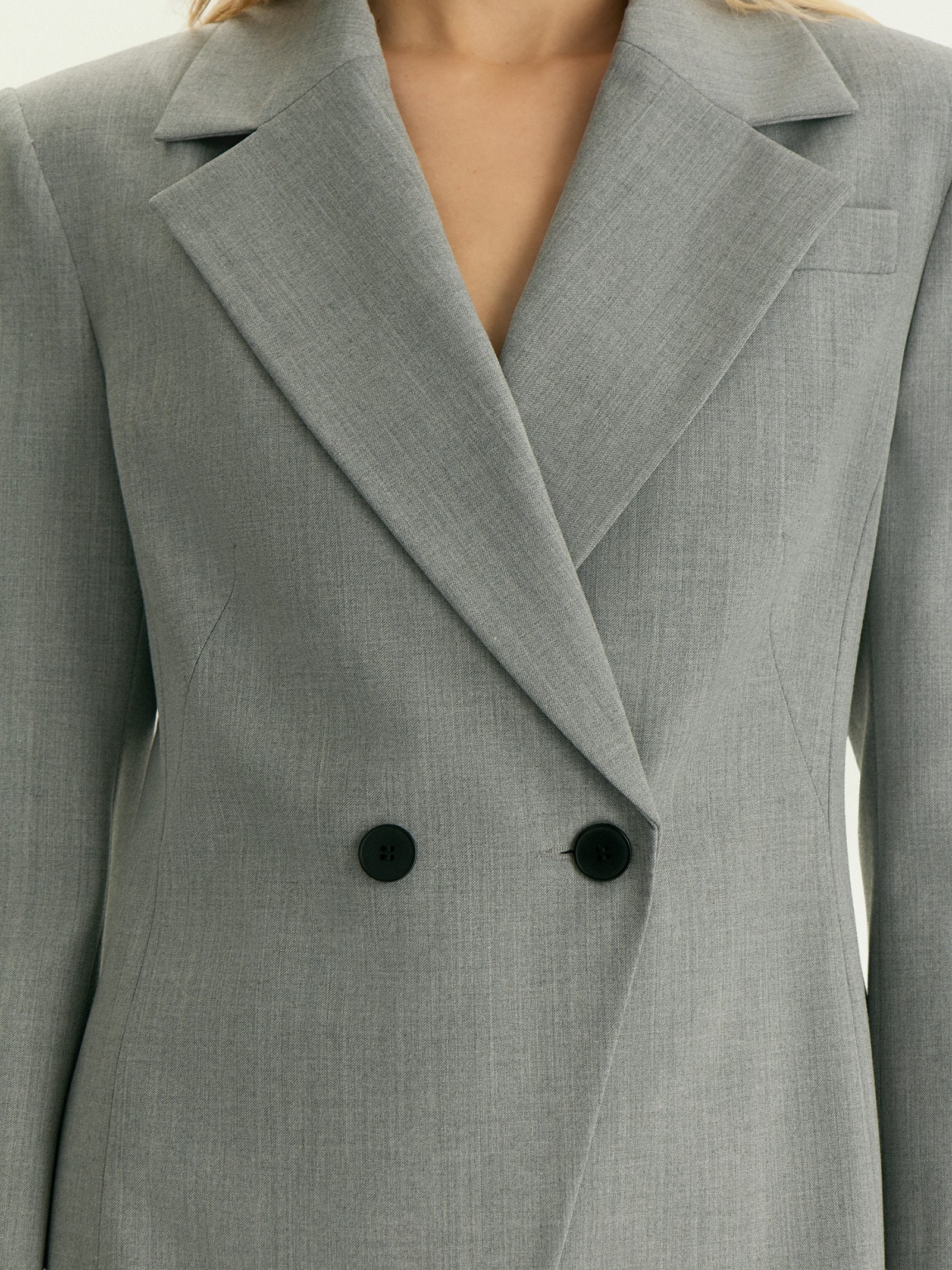 Жакет приталенного кроя