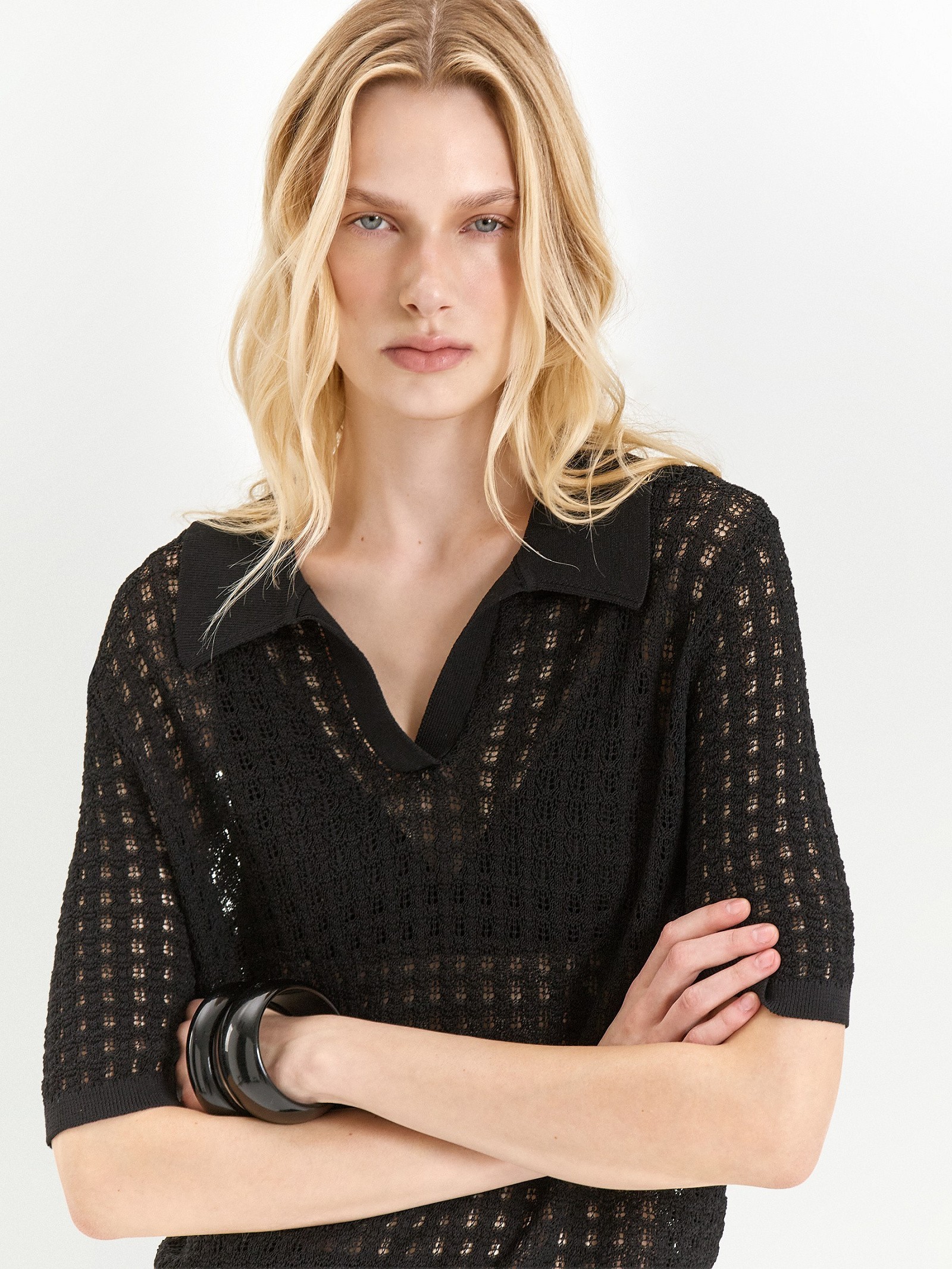 Джемпер прямого силуэта