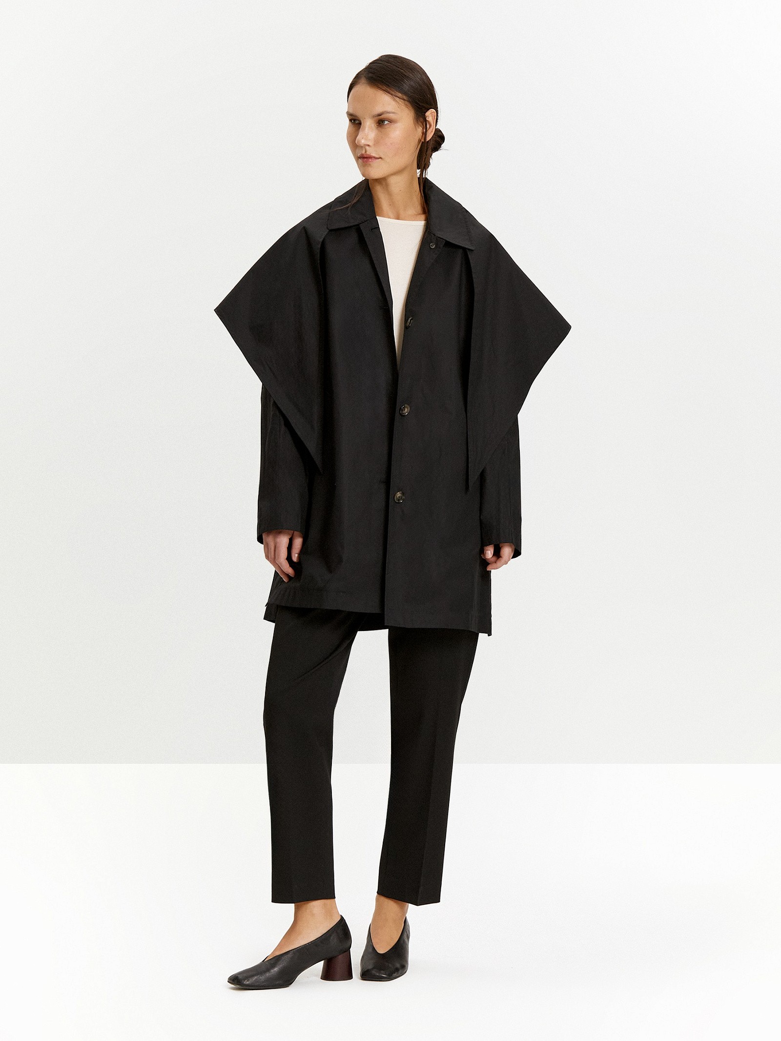 Плащ из хлопка