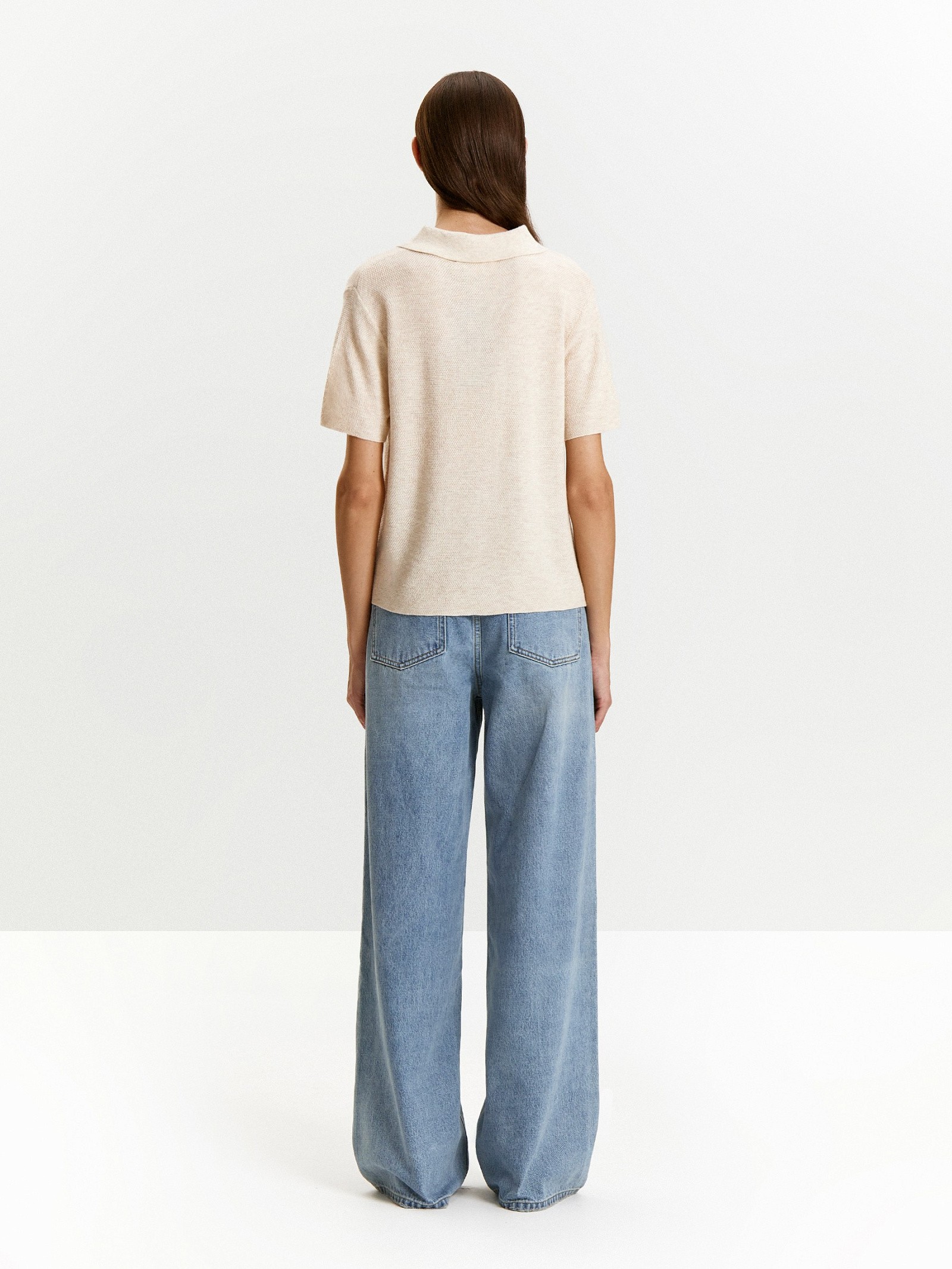 Джемпер с содержанием шерсти