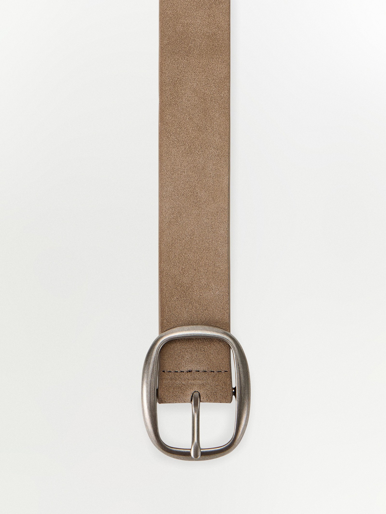 Ремень из натуральной замши