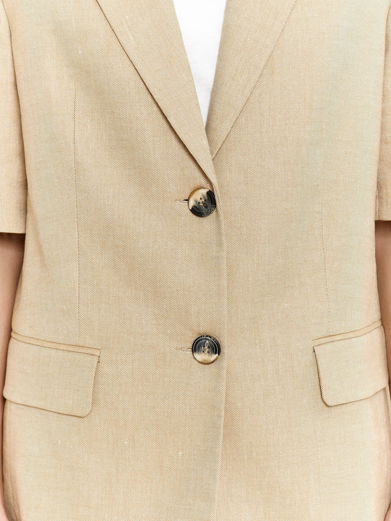 Жакет с коротким рукавом