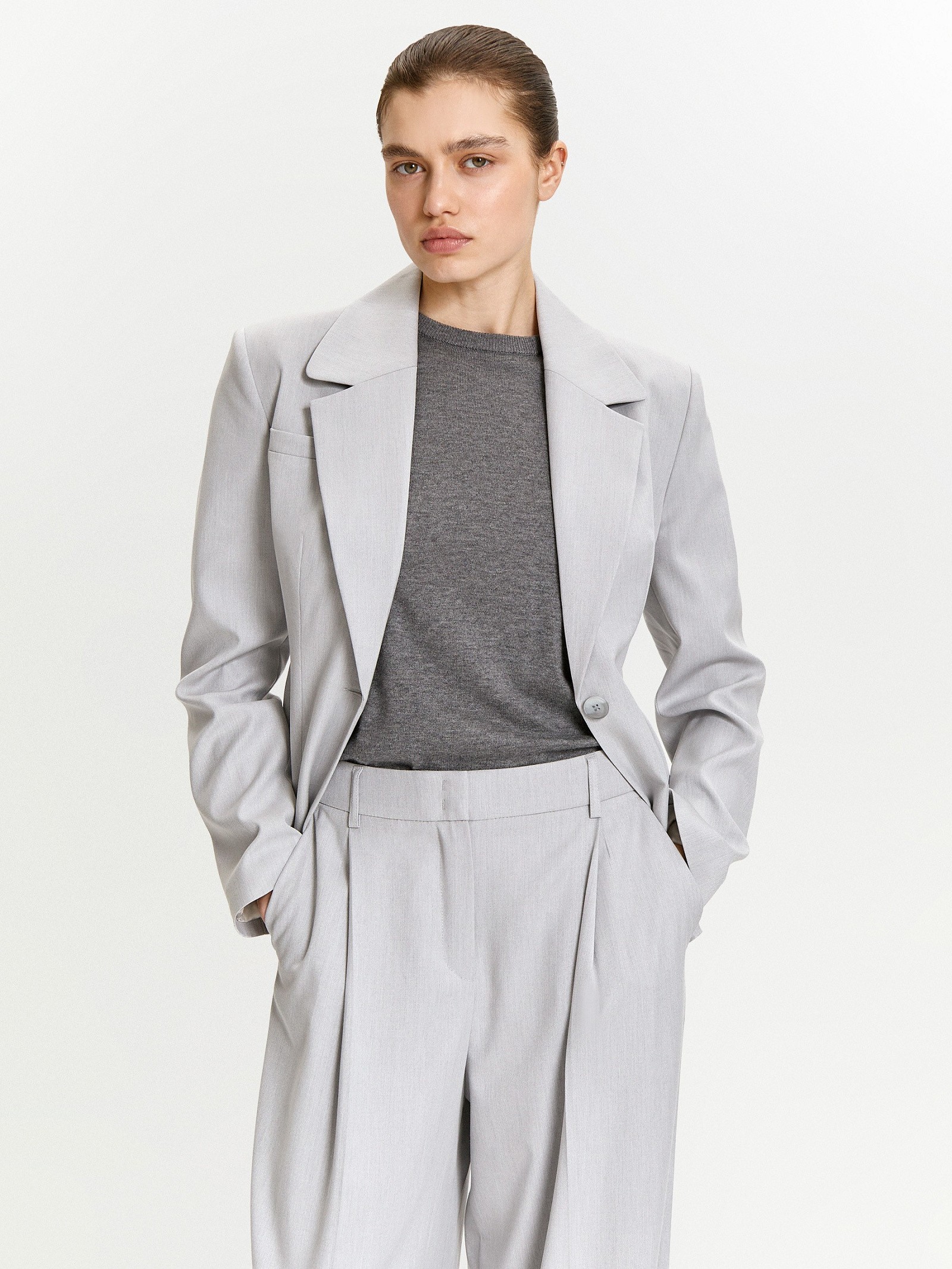 Жакет приталенный