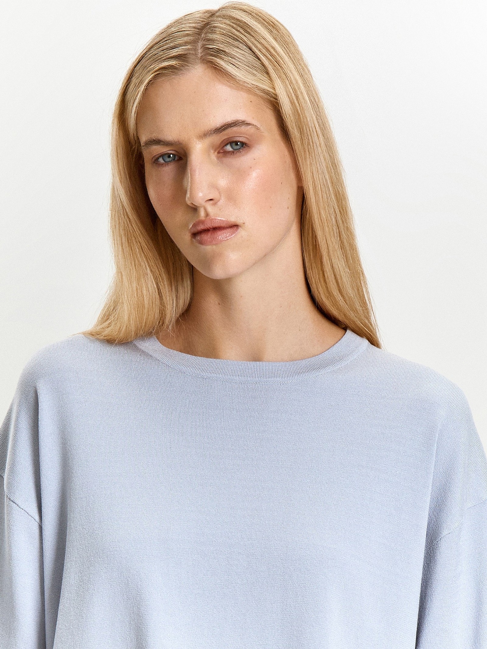 Футболка с содержанием шелка