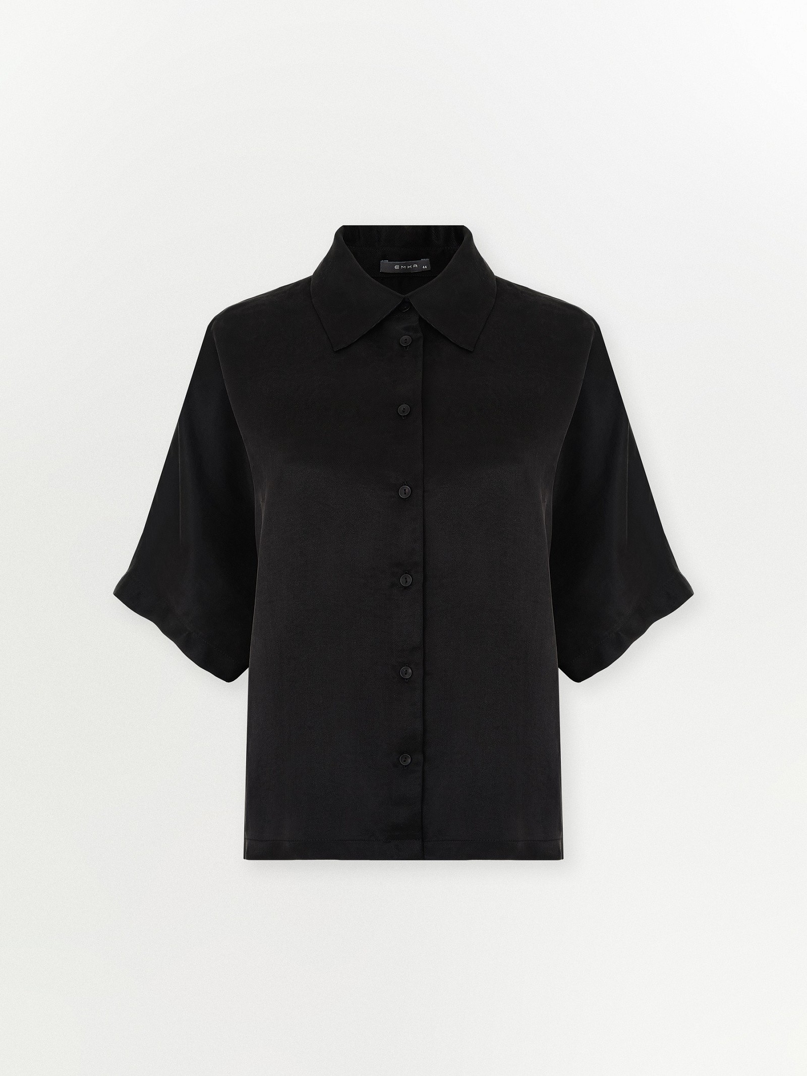 Рубашка однотонная