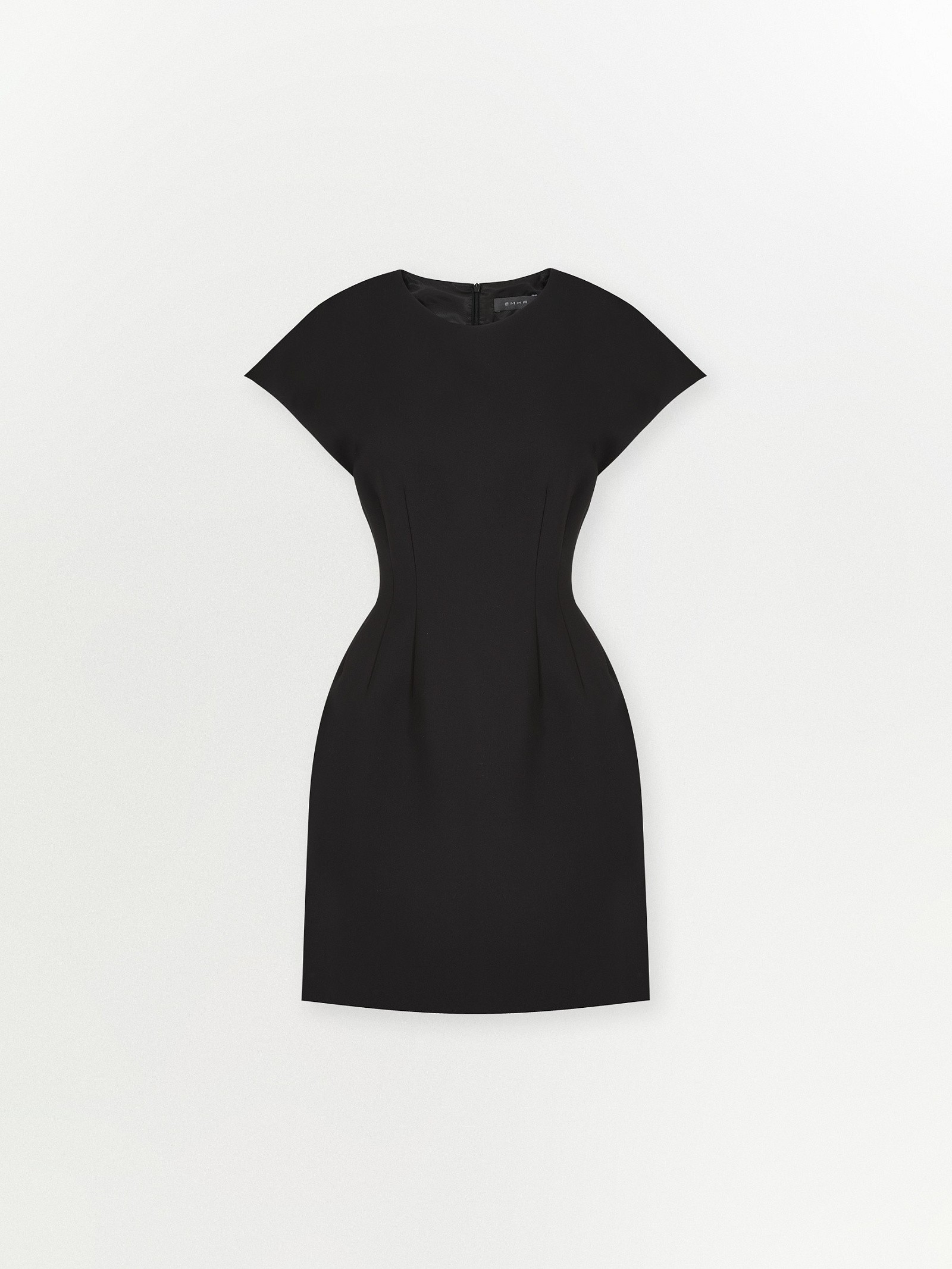 Платье с коротким рукавом