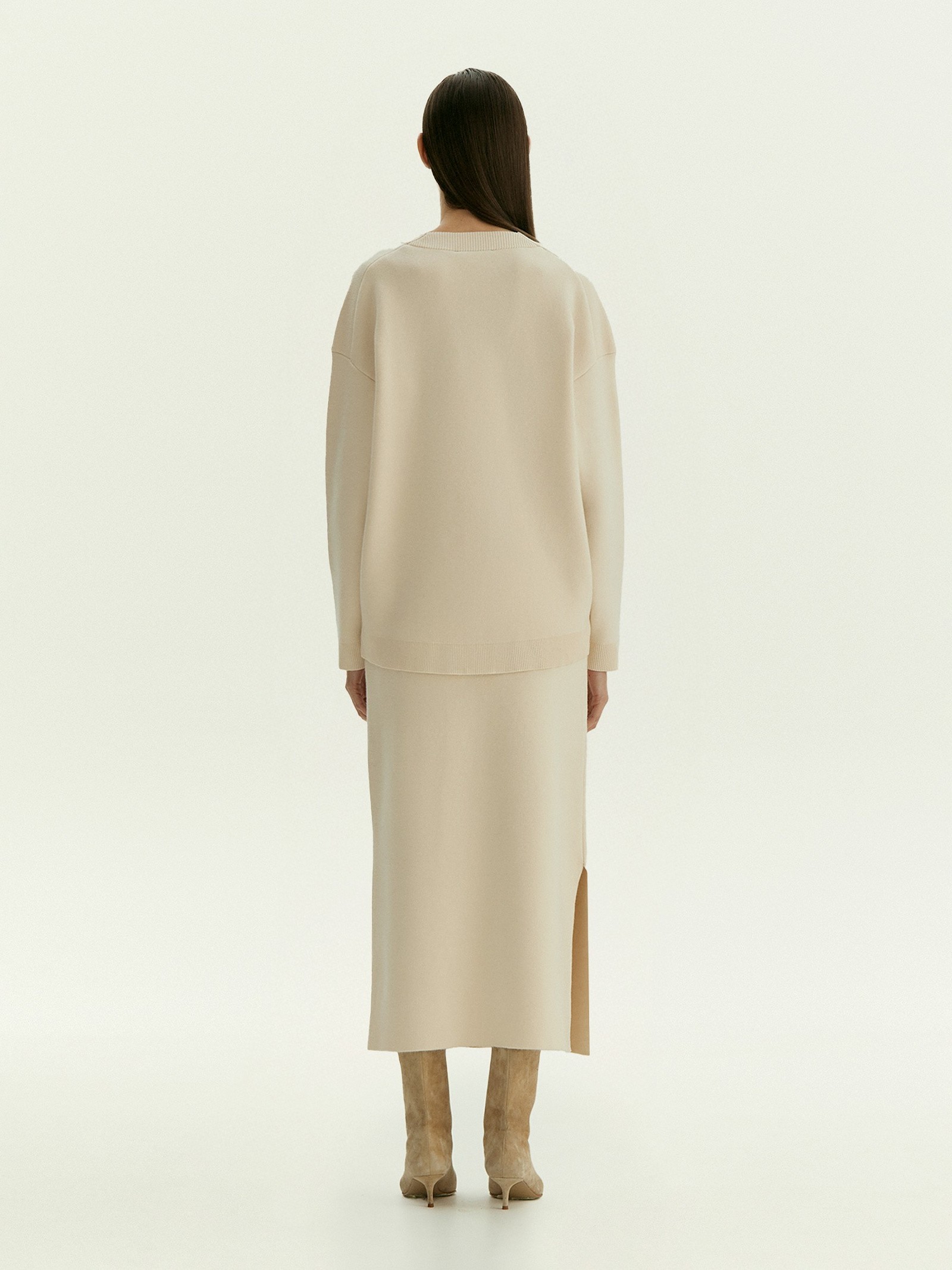 Кардиган из трикотажа