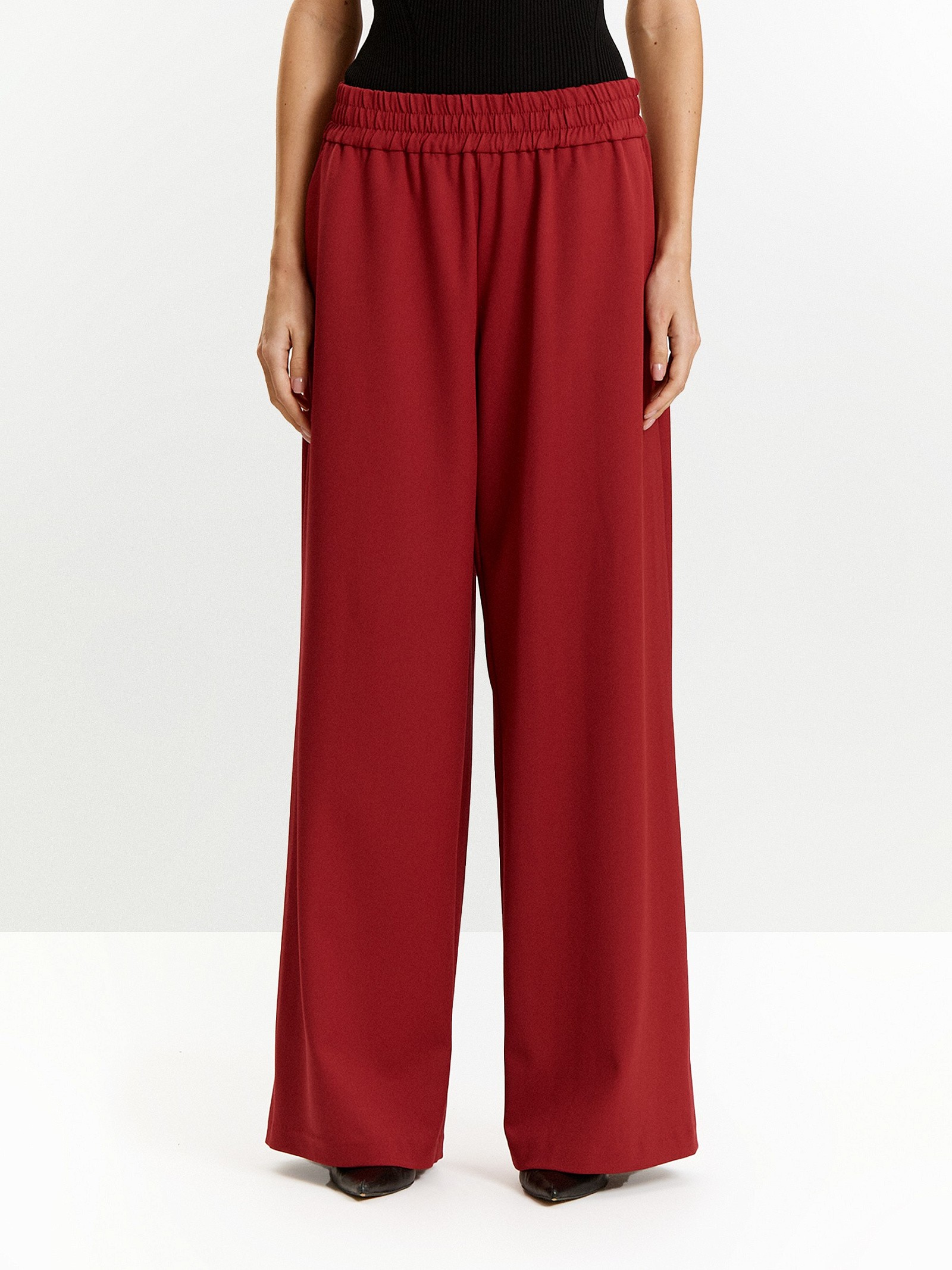 Брюки широкого кроя