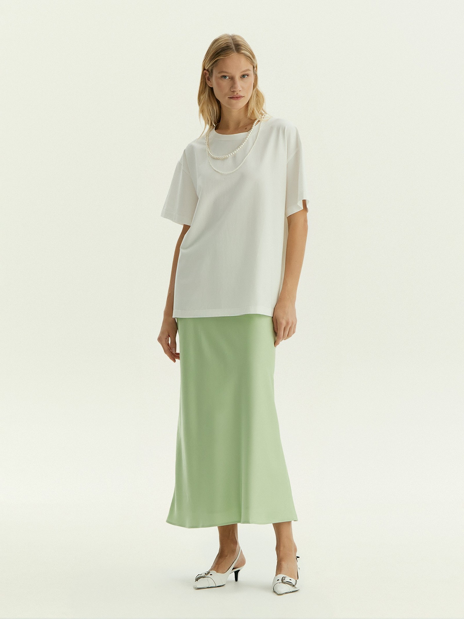 Футболка однотонная